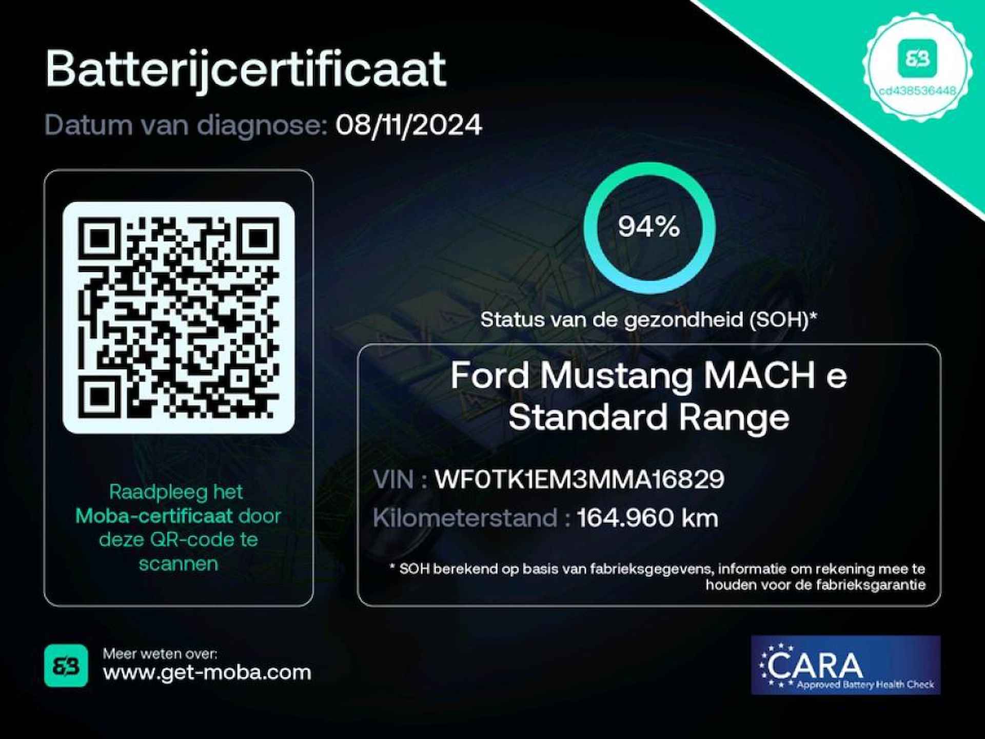 Ford Mustang Mach-E RWD 75 kWh [ 3-Fase ] (INCL-BTW) *NAPPA-FULL-LEATHER | ADAPT.CRUISE | BANG&OLUFSEN | SURROUND-VIEW | FULL-LED | BLIND-SPOT | DAB+ | DIGI-COCKPIT | KEYLESS | NAVI-FULLMAP | APP.CONNECT | COMFORT-SEATS | 18"ALU* - 30/34