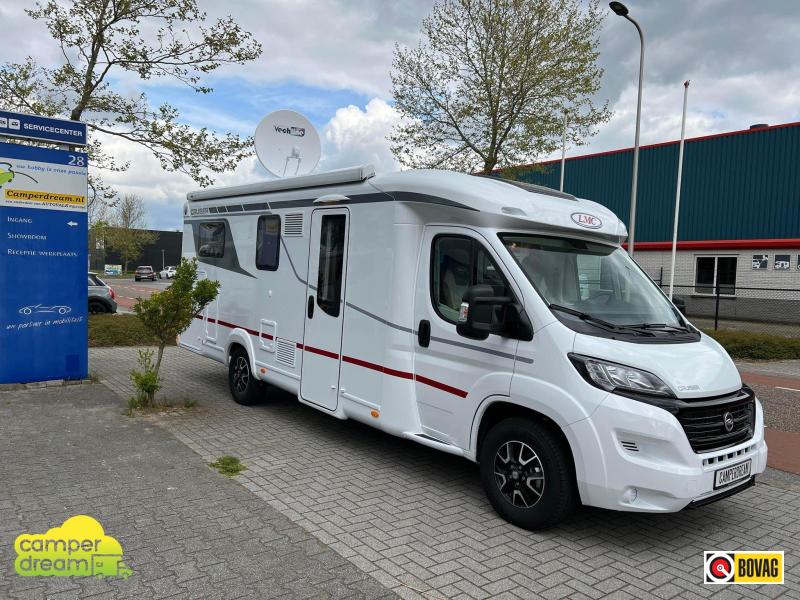 LMC Cruiser T 732 G Lengte bedden + Dakairco