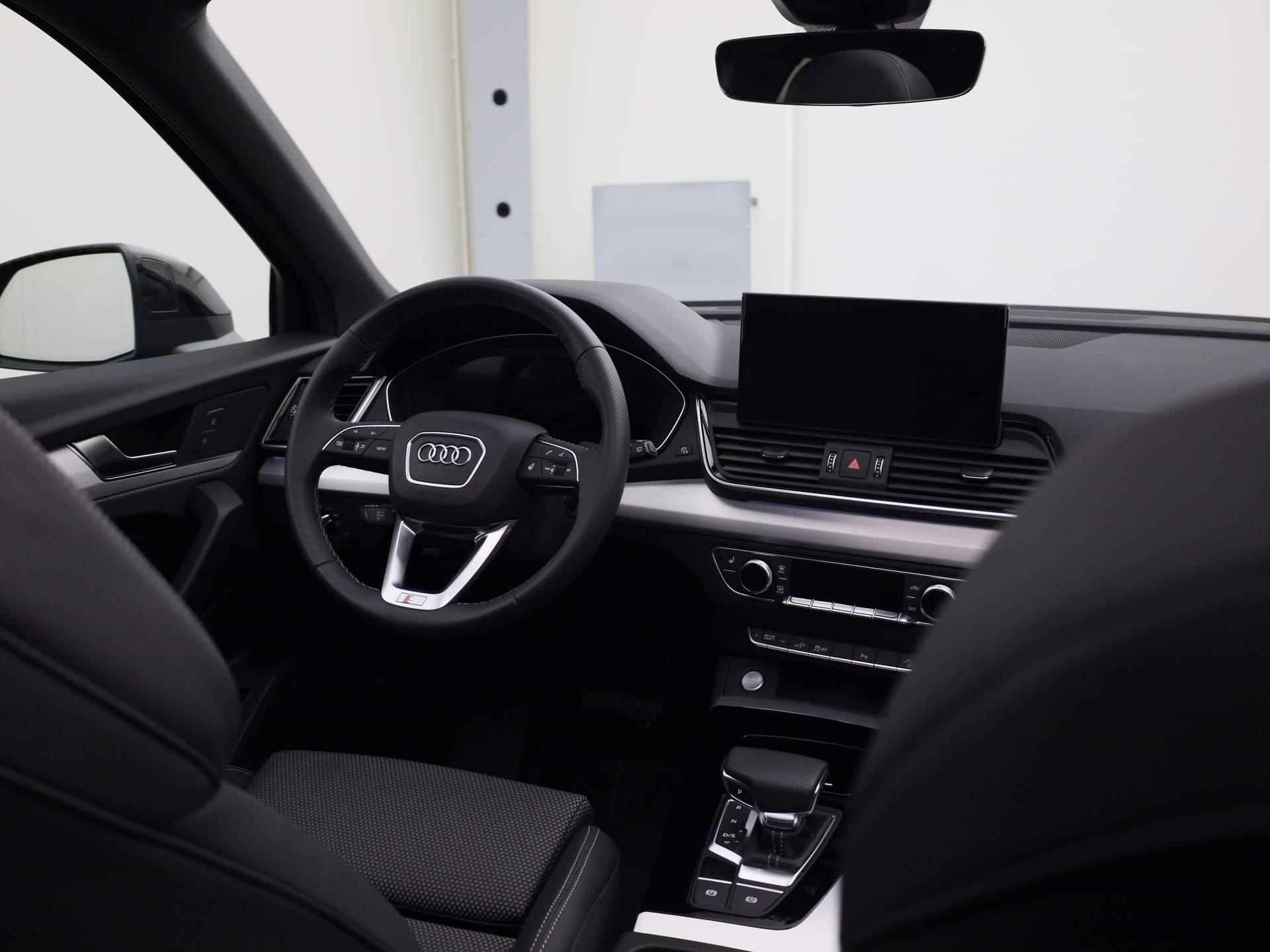 Audi Q5 50 TFSIe 220kW/299PK S Line quattro · Panoramadak · Drive select · Leder/stof · Stoel-& stuurverwarming · Garantie tot juli 2025 - 20/49