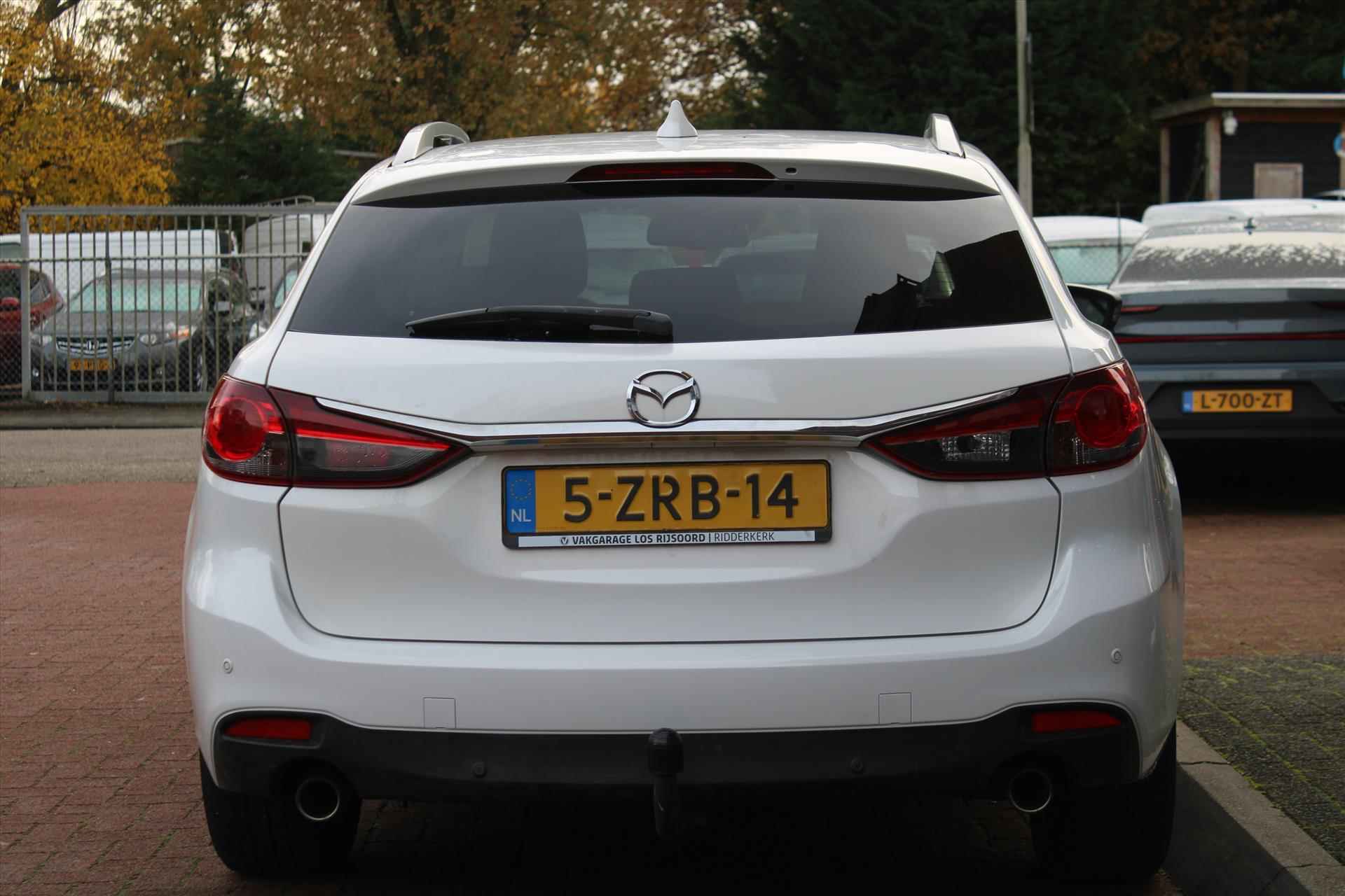 Mazda 6 2.0 SKYACTIV-G TS+ | Trekhaak | Navigatie | Cruise & Climate Control | Stoelverwarming | Privacy | - 5/19