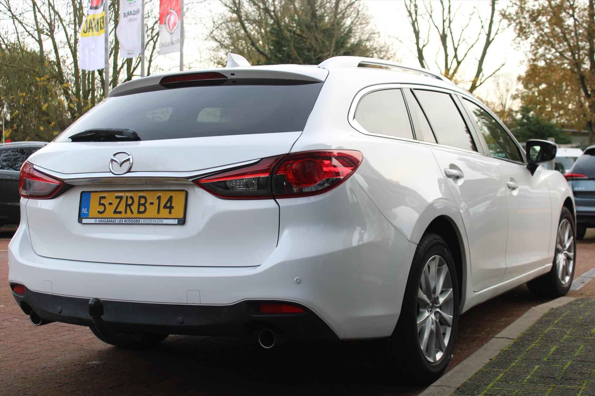 Mazda 6 2.0 SKYACTIV-G TS+ | Trekhaak | Navigatie | Cruise & Climate Control | Stoelverwarming | Privacy | - 6/19