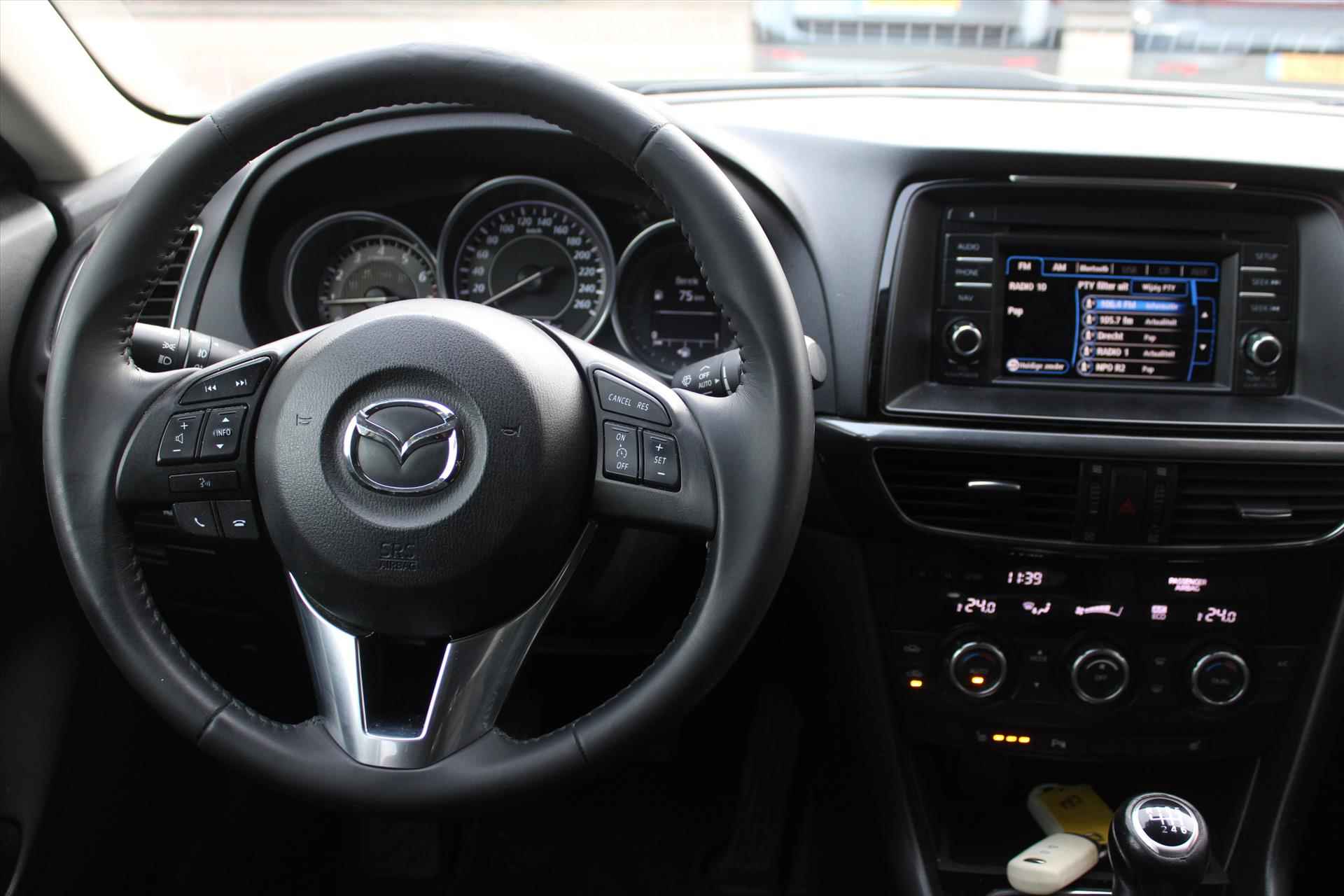 Mazda 6 2.0 SKYACTIV-G TS+ | Trekhaak | Navigatie | Cruise & Climate Control | Stoelverwarming | Privacy | - 8/19