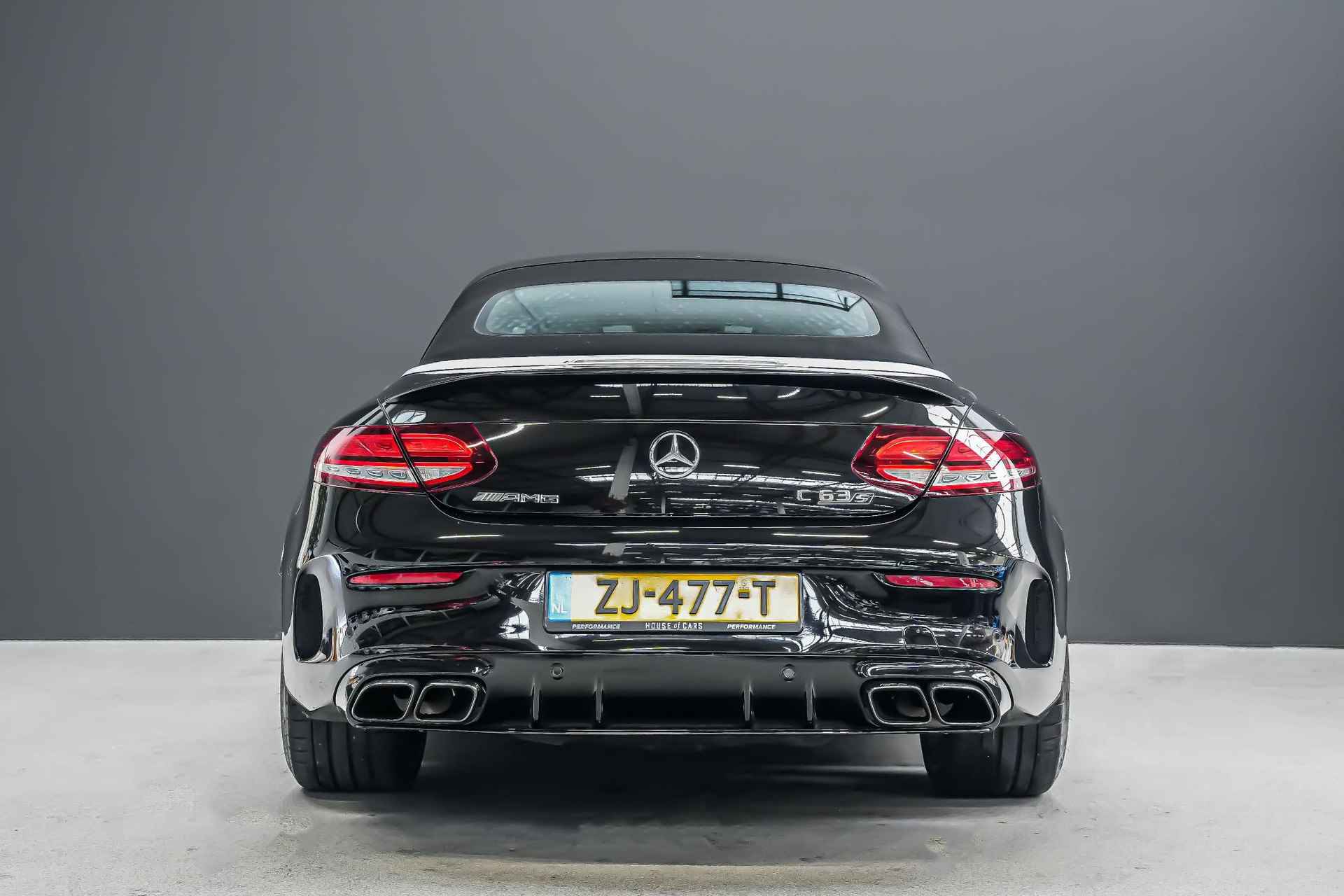 Mercedes-Benz C-klasse Cabrio C63S 510 pk AMG |de-cat|AIR SCARF|Burmester|head-up|IWC klok|Apple carplay|elk. stoelen + memory|sport uitlaat|blind spot|parkeercamera|19"| - 32/43