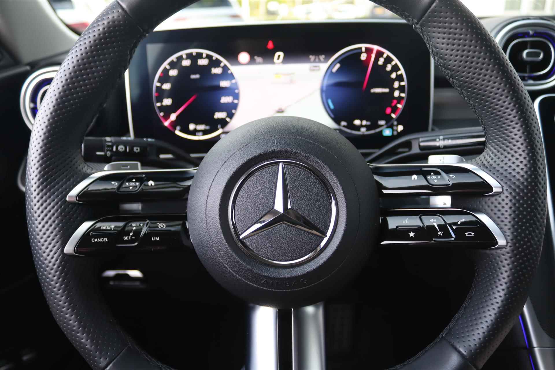 Mercedes C-Klasse Estate C300e 313PK AUTOMAAT AMG LINE | Trekhaak | Memory | Navi | PHEV | Leer | Sfeerverl. | 360 Camera | 18 Inch Lm | - 30/72