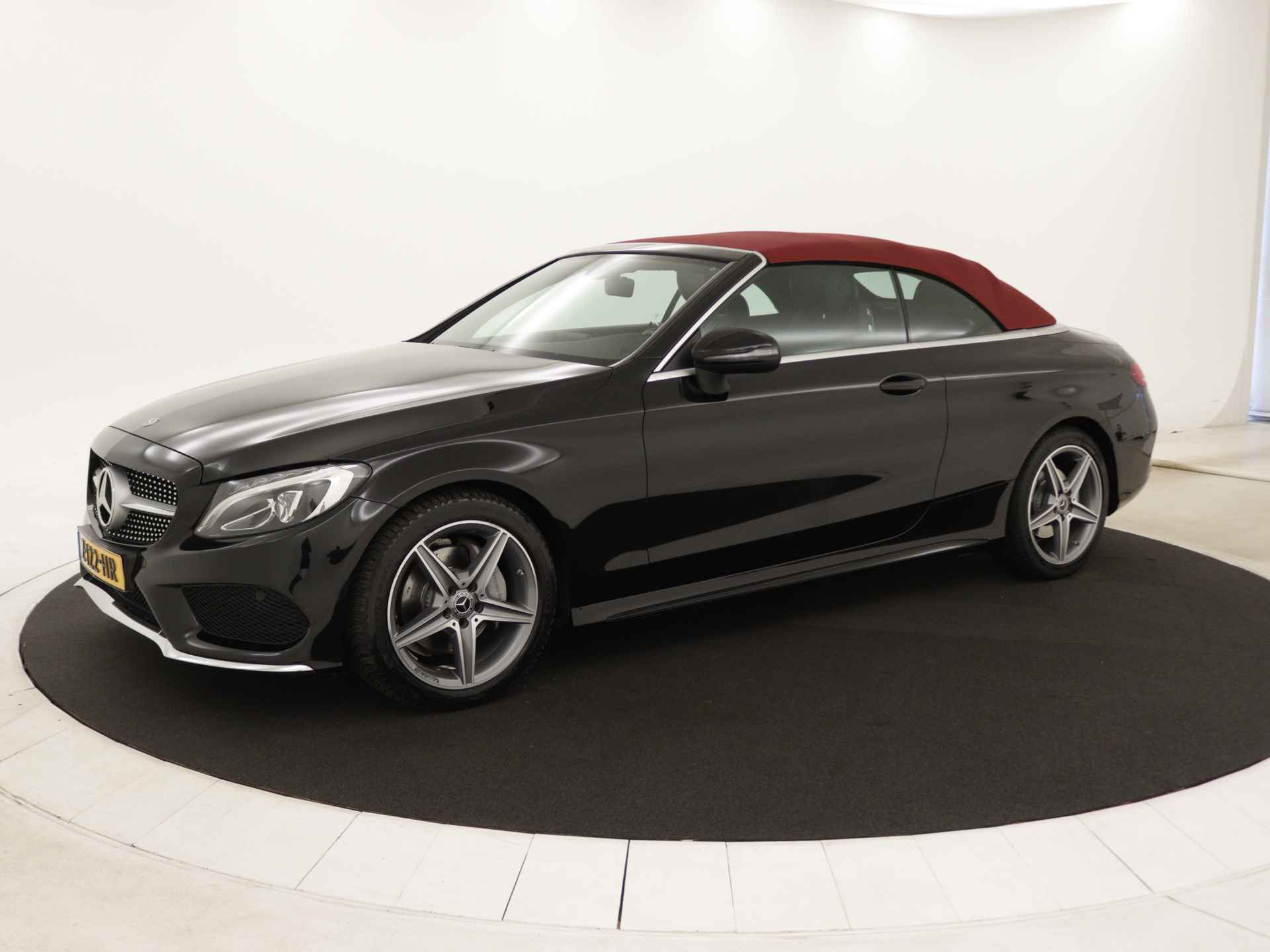 Mercedes-Benz C-Klasse Cabrio 180 Automaat | AMG Line | Airscarf | Trekhaak | Navigatie | Stoelverwarming | Inclusief 12 Maanden Garantie - 45/48