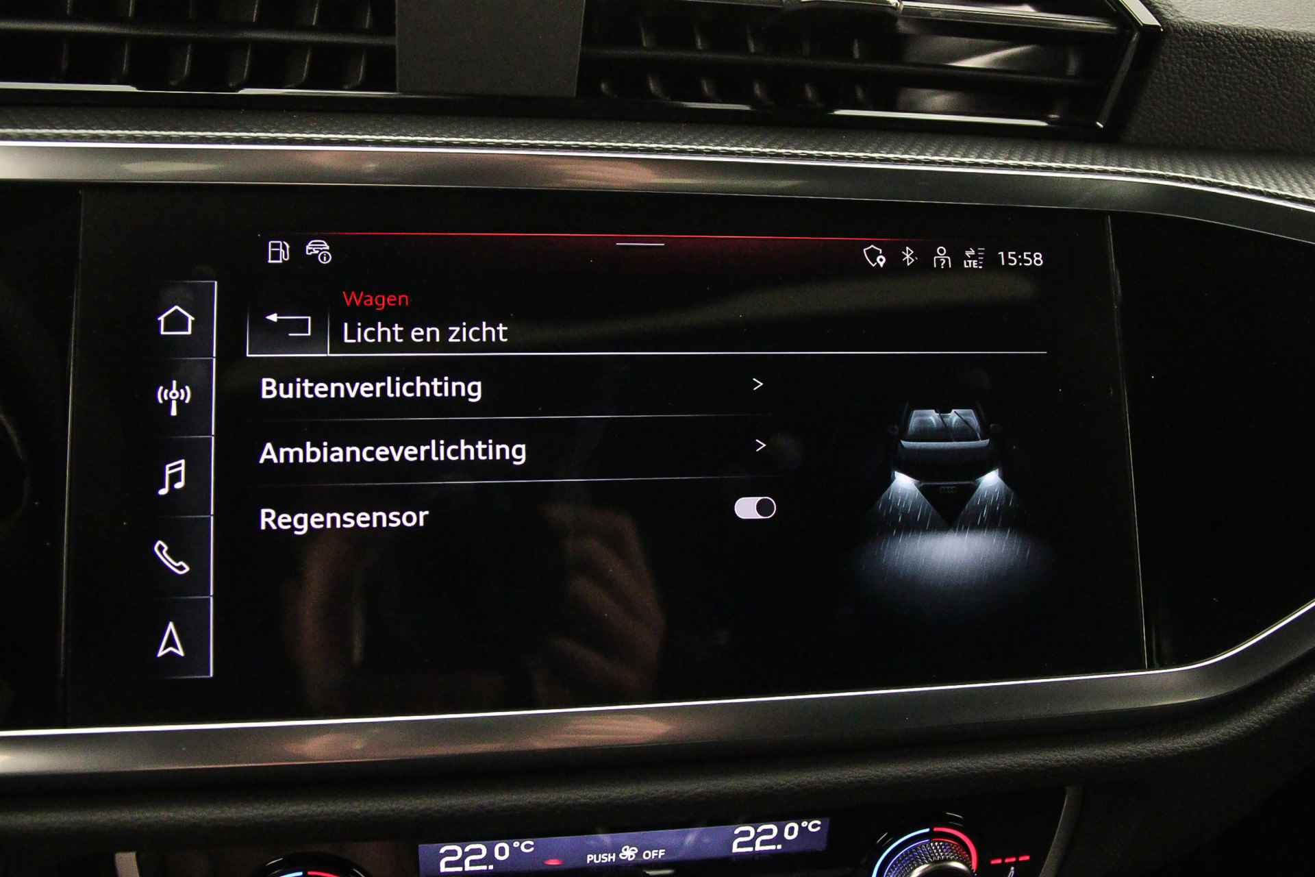 Audi Q3 Sportback S Edition 45 TFSI 245pk | Panodak | Adapt. Cruise | 20 inch | Audi Sound | Achteruitrijcamera | Dodehoek | Grootlichtassist | S-Line | - 35/56