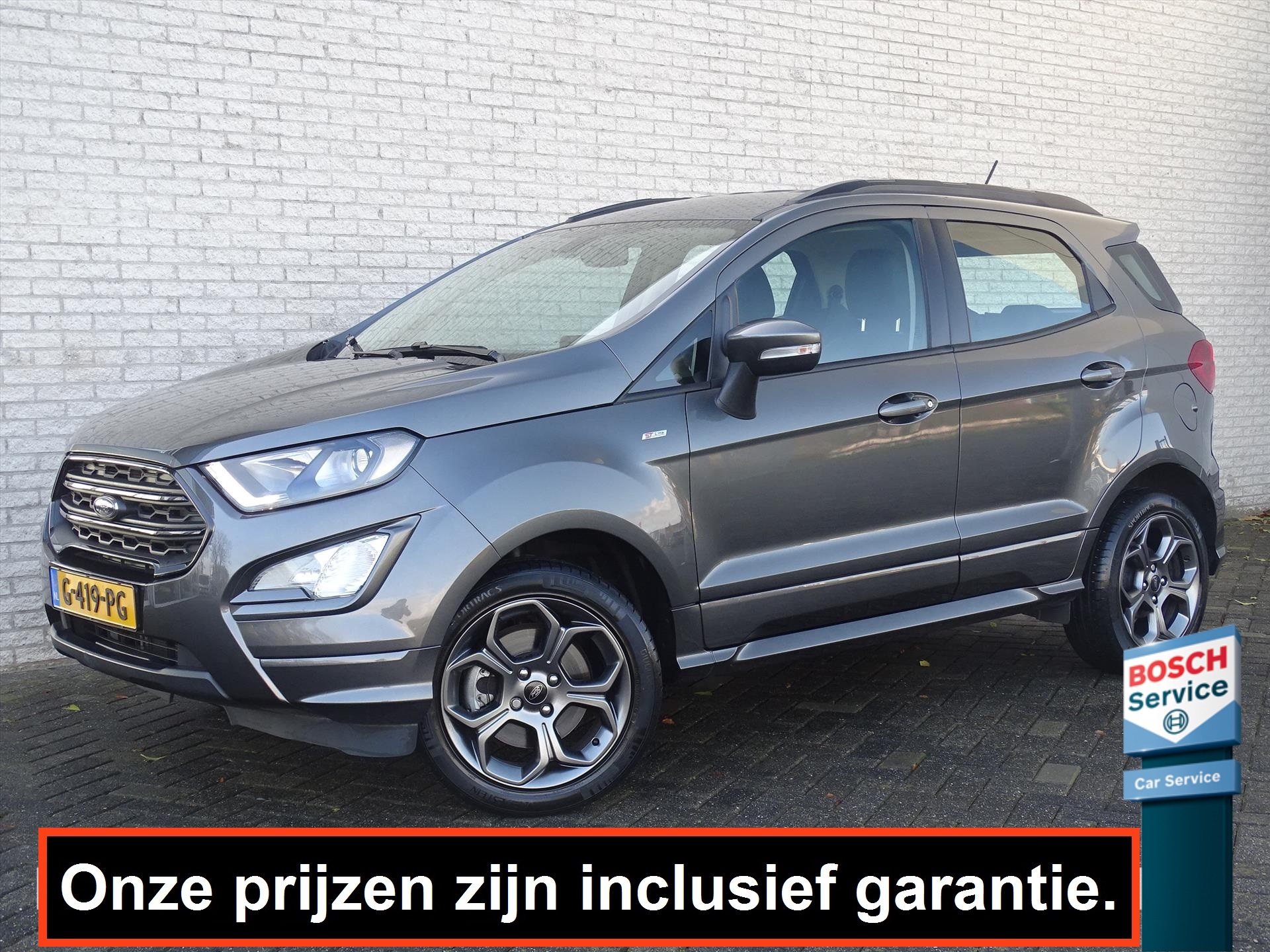 Ford Ecosport ST-LINE 125PK TREKHAAK/NAVI/LMV/PDC/CLIMATE/CRUISE