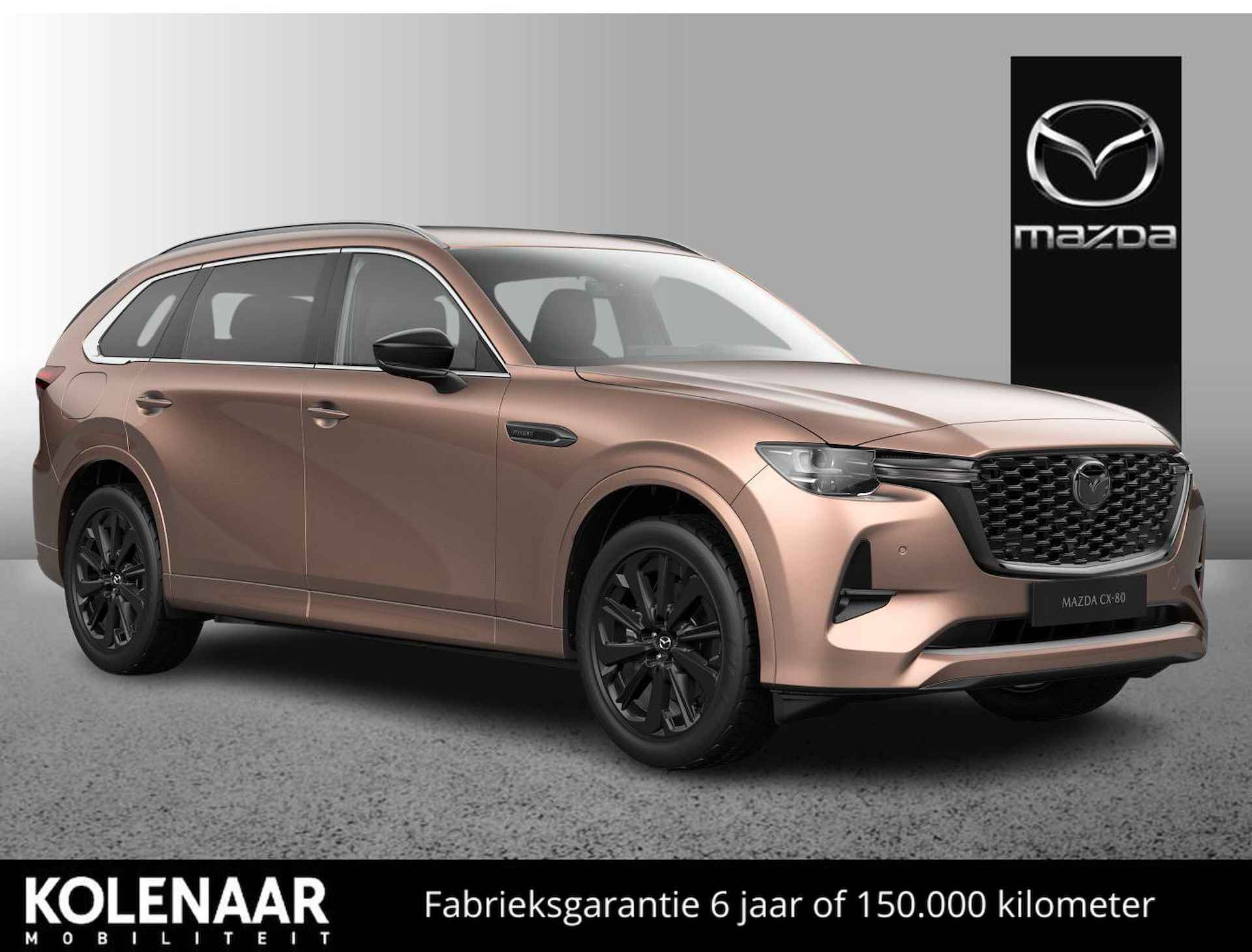 Mazda CX-80 Homura Plus 2.5 e-Sky PHEV 327 AWD Automaat /Direct leverbaar/€3500,- instapvoordeel