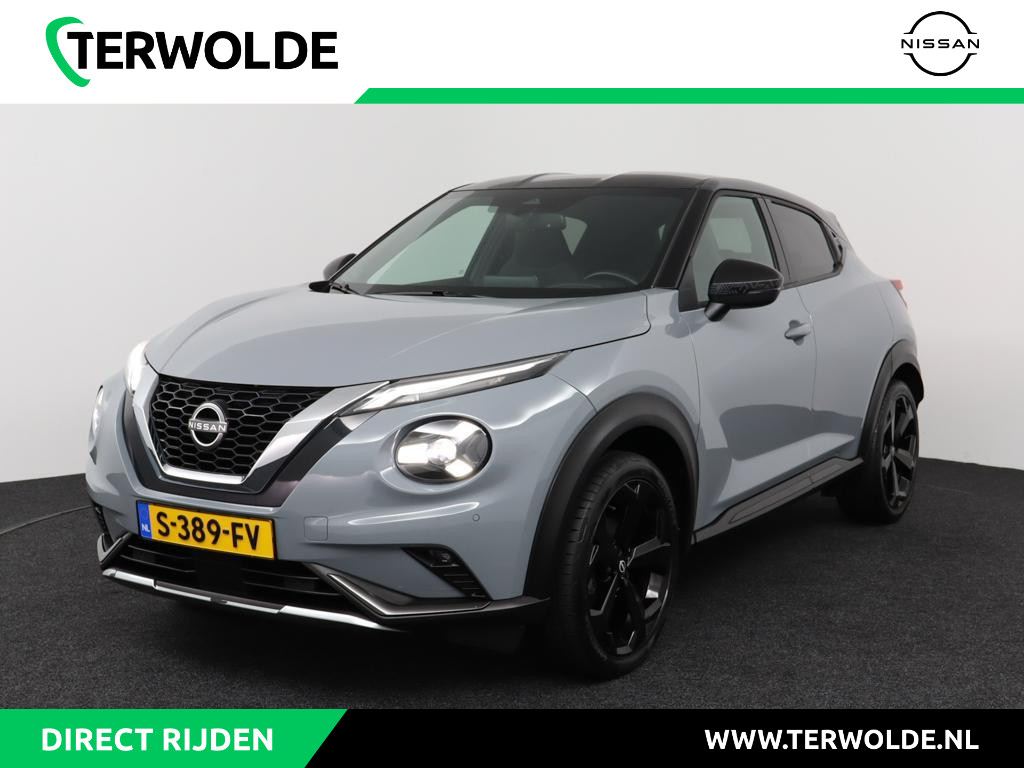 Nissan Juke 1.0 DIG-T Kiiro | Navigatie | Two-Tone | Afn. Trekhaak | Privacy Glass | Stoelverwarming | Climate Control | Eerste Eigenaar