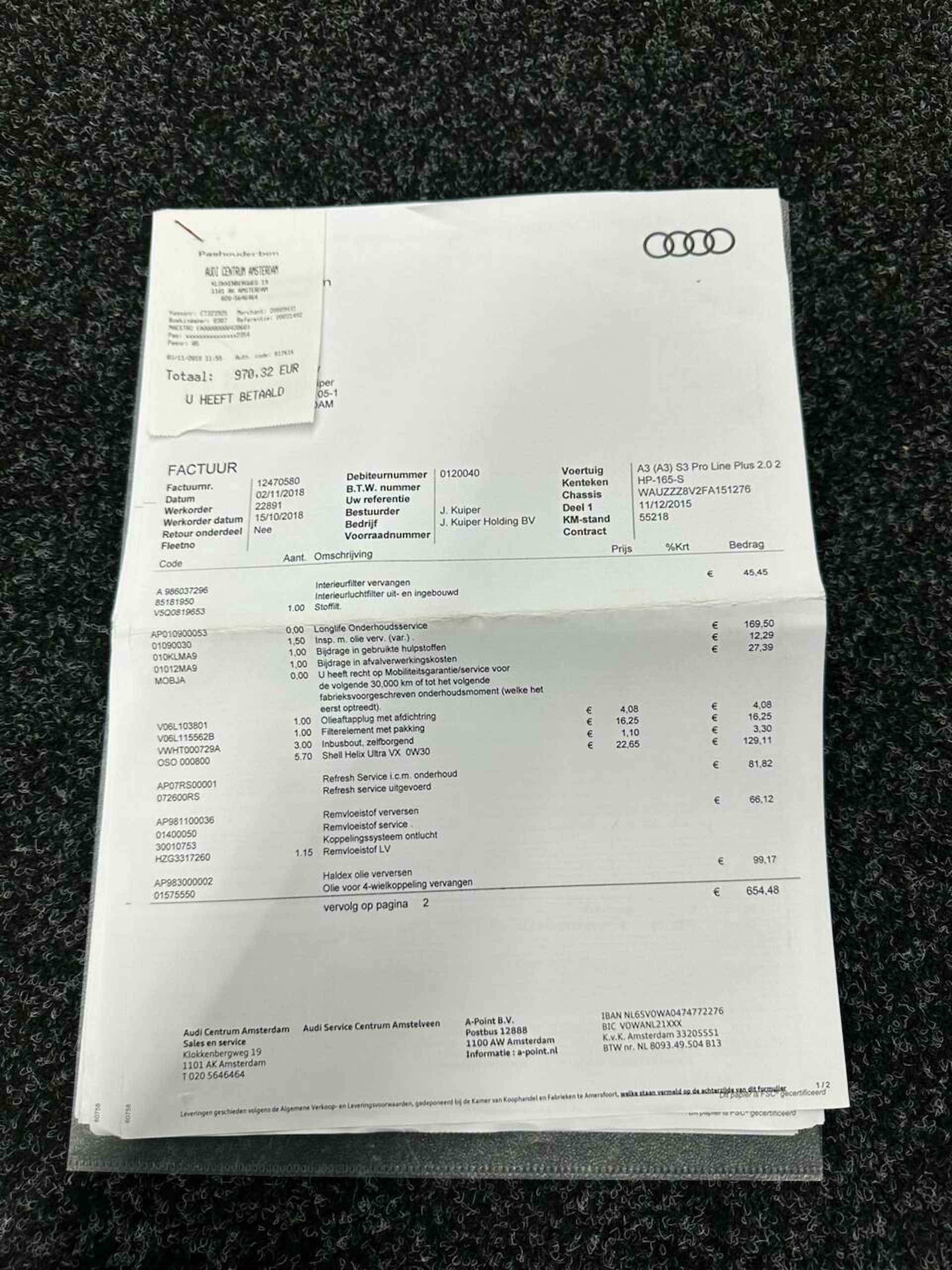 Audi S3 2.0 TFSI S3 quattro Pro Line Plus NAVI 301 PK - 36/44