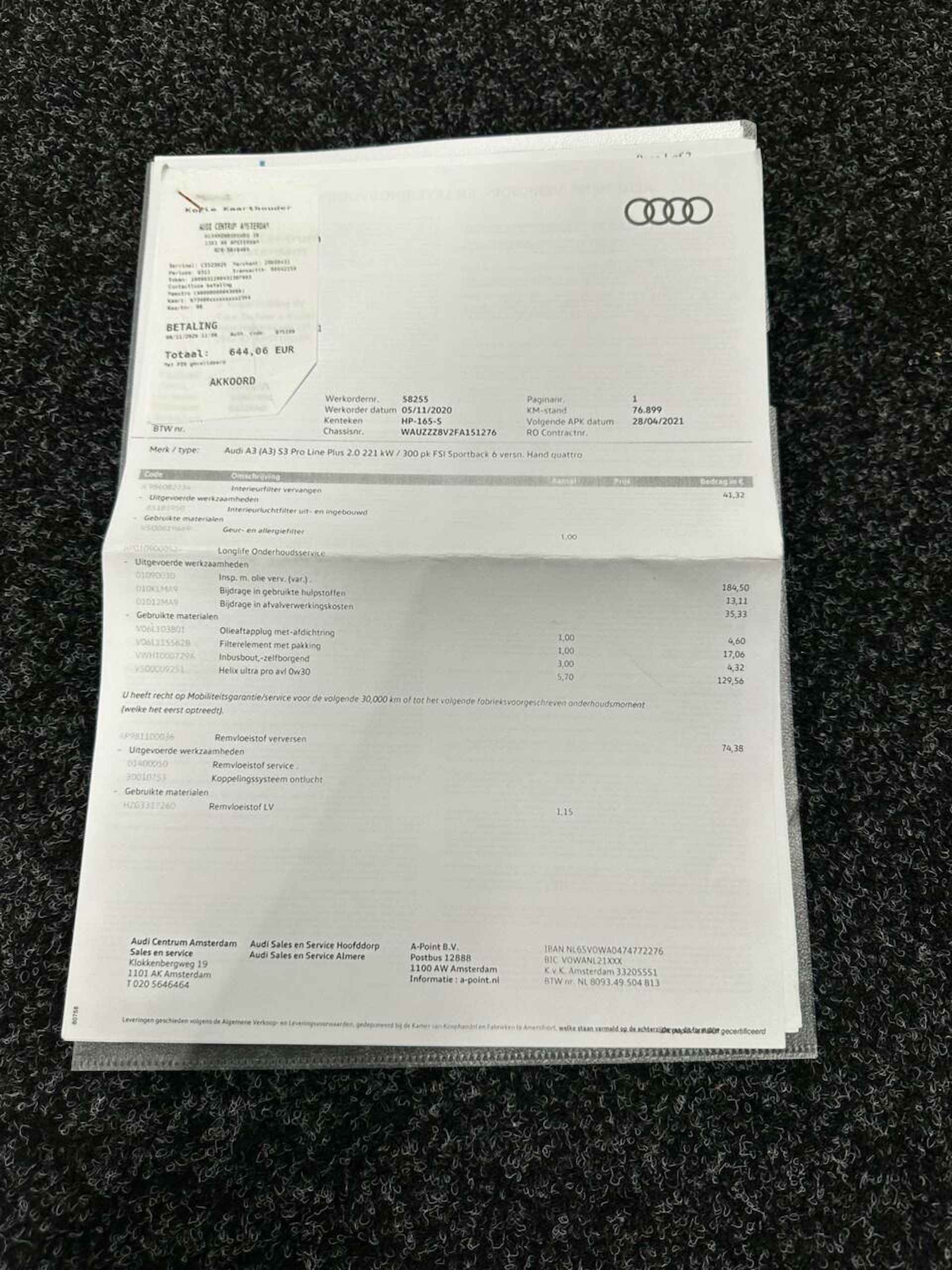 Audi S3 2.0 TFSI S3 quattro Pro Line Plus NAVI 301 PK - 38/44