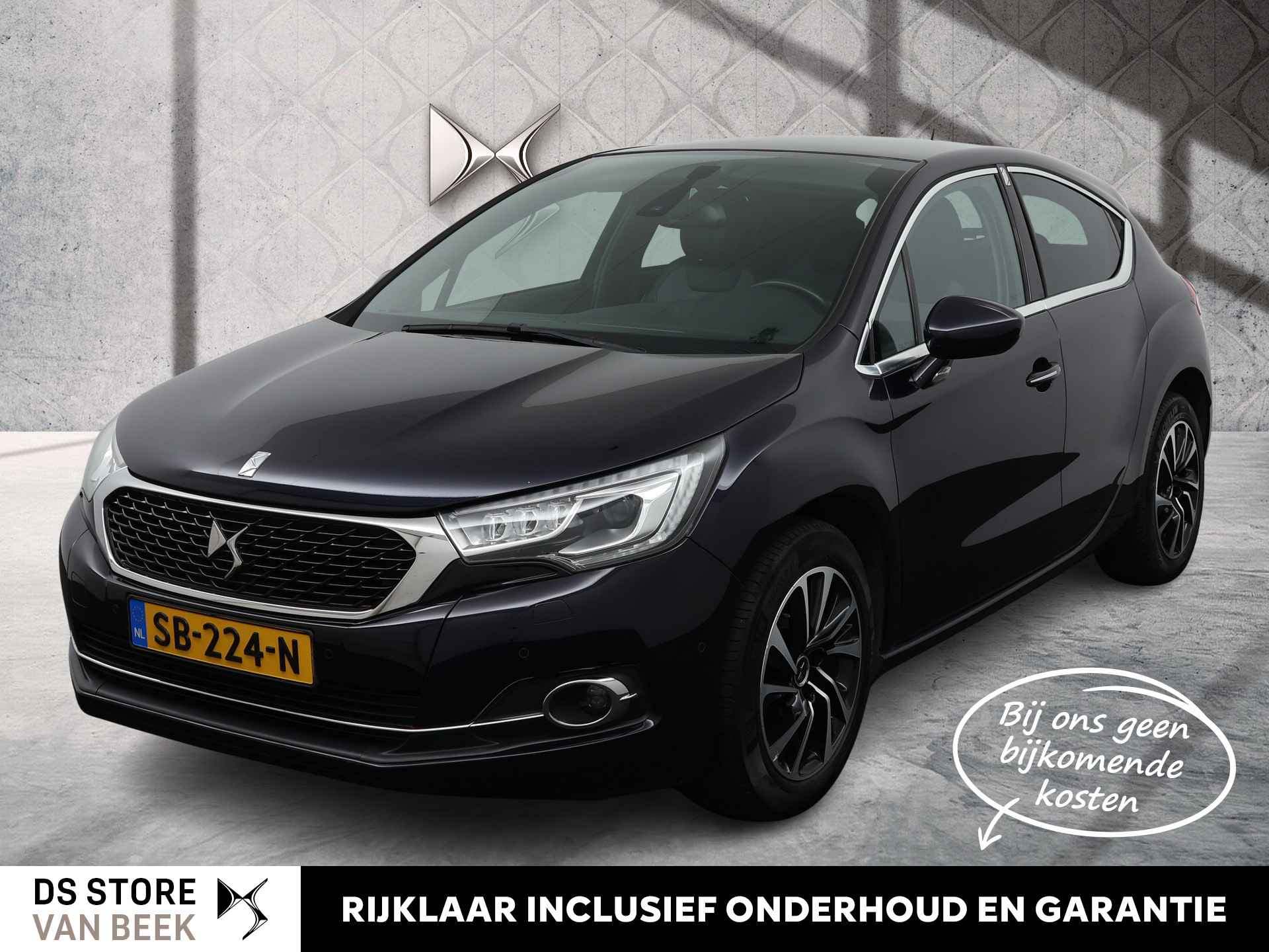 DS DS 4 Crossback PureTech 130 PK Business | Achteruitrijcamera | Parkeersensoren voor en achter | Keyless Entry en Start | Dodehoekdetectie - 1/25