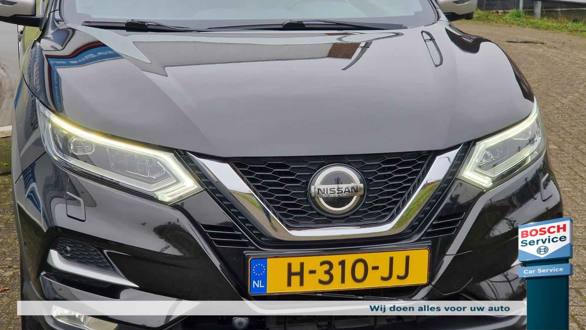 Nissan Qashqai 1.3 DIG-T 140pk Tekna+ Panoramadak, Navigatie,Camera, Leder - 7/26