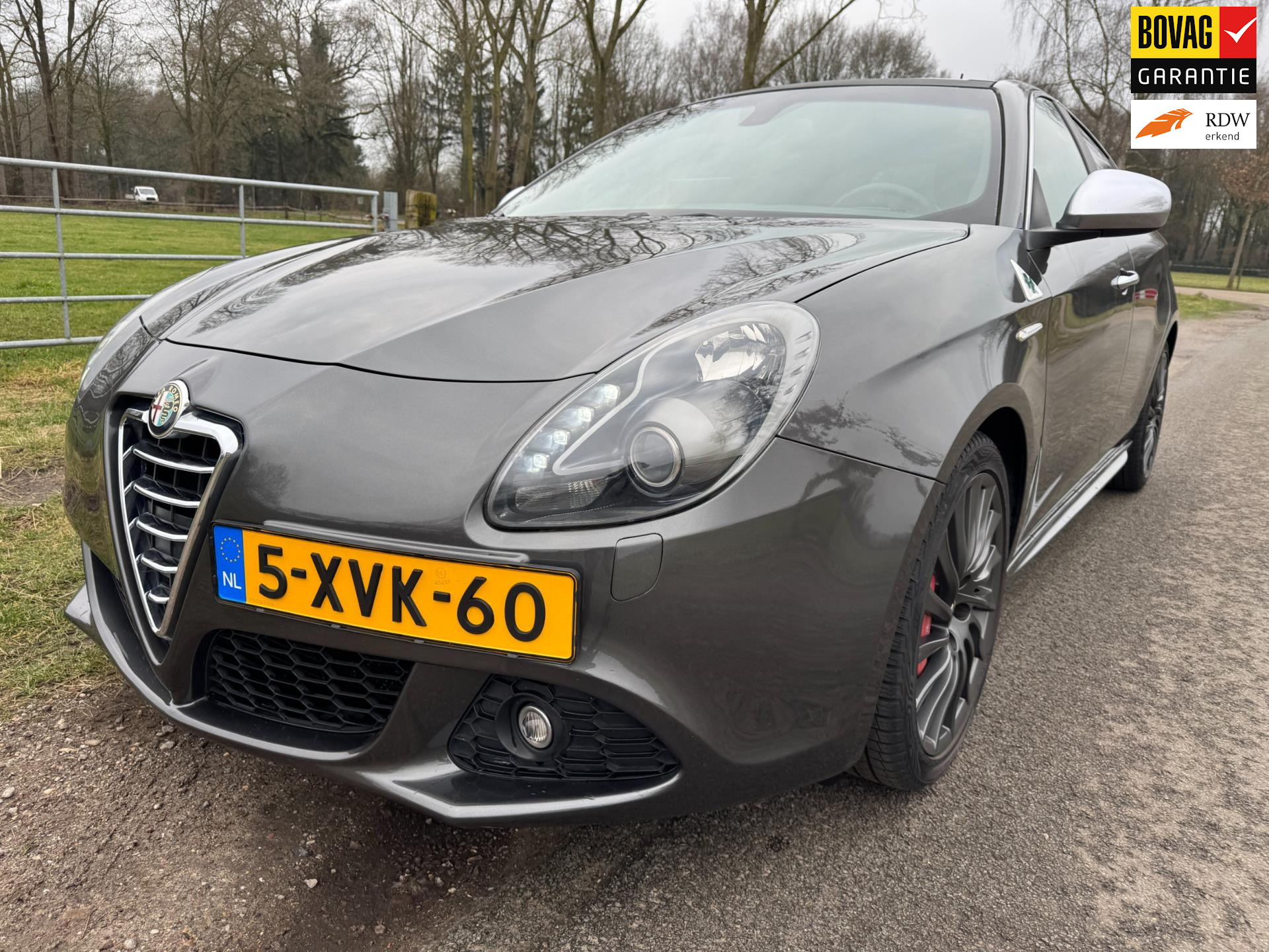 Alfa Romeo Giulietta 1.7 TBi Quadrifoglio Verde 235PK met leder, navigatie en schuifdak