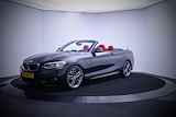 BMW 2 Serie Cabrio 228iA 245Pk M-SPORT HIGH EXECUTIVE HARMAN KARDON/MEMORY/LEDER/NAVI PROF/STUUR+STOELVERW./KEYLESS/XENON/DAB+/LMV 18''