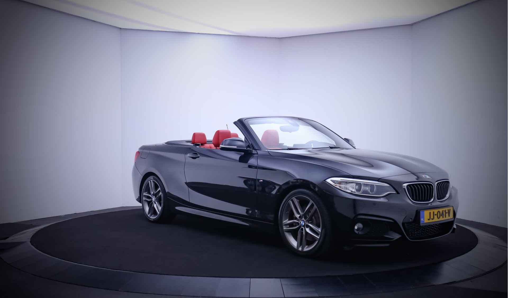 BMW 2 Serie Cabrio 228iA 245Pk M-SPORT HIGH EXECUTIVE HARMAN KARDON/MEMORY/LEDER/NAVI PROF/STUUR+STOELVERW./KEYLESS/XENON/DAB+/LMV 18'' - 4/26