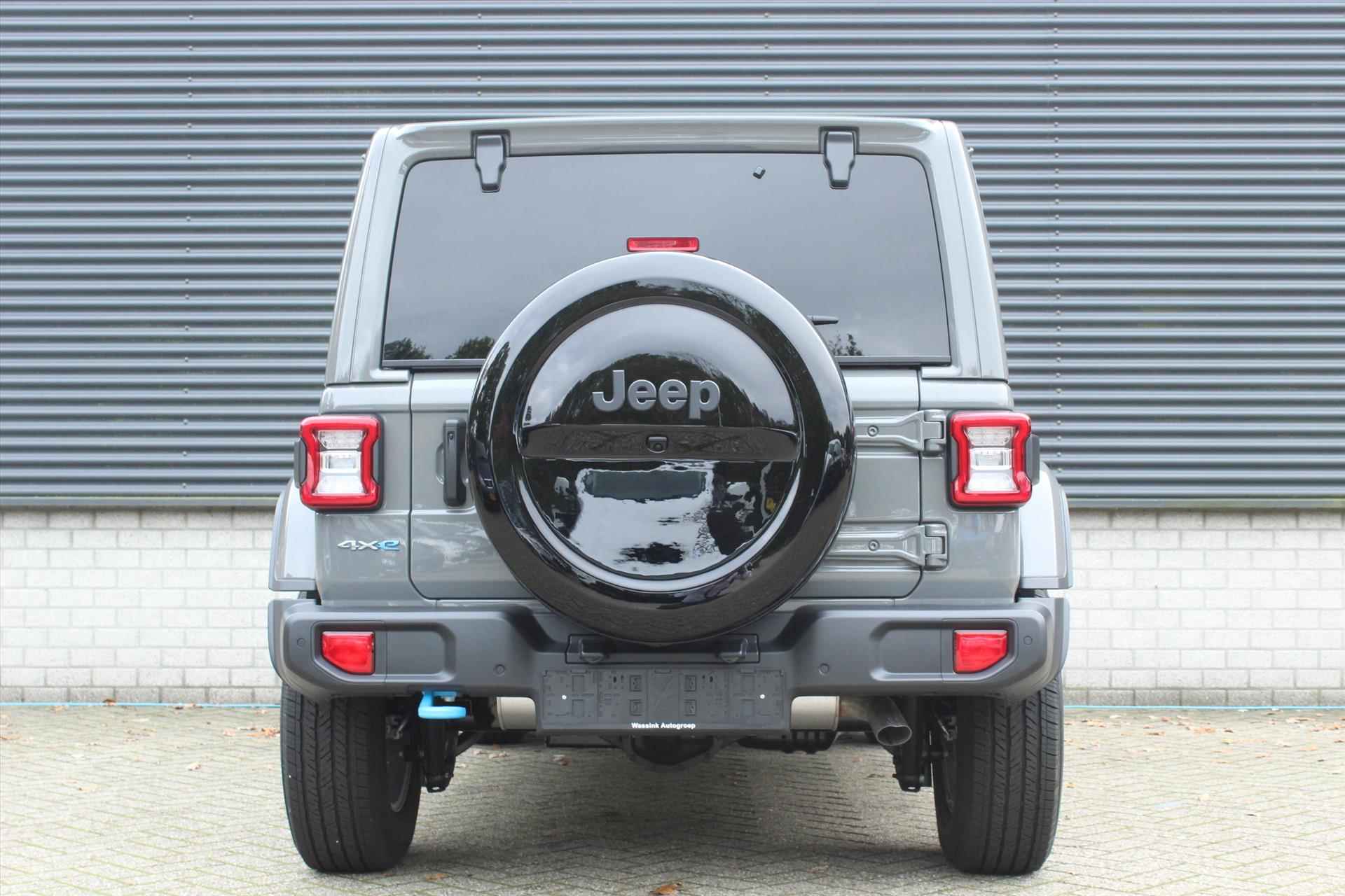 Jeep Wrangler 4xe PHEV 380pk 4D Automaat | 4x4 | Navigatie | Camera Voor&Achter | - 6/42