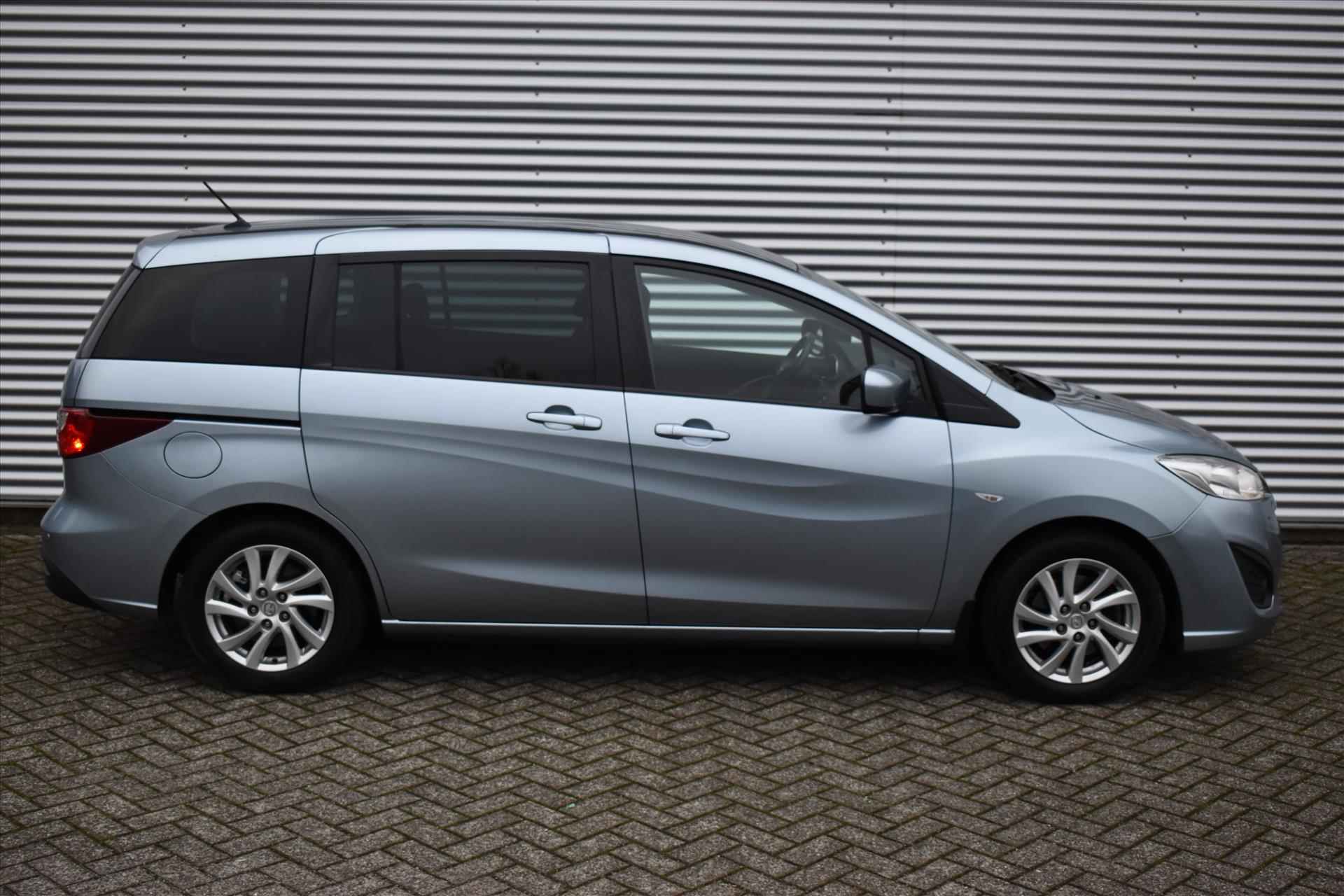 Mazda 5 2.0 150pk Business | Dealeronderhouden | 7 persoons | Trekhaak | Stoelverwarming | Airco | Schuifdeuren | *meeneemprijs* - 24/26