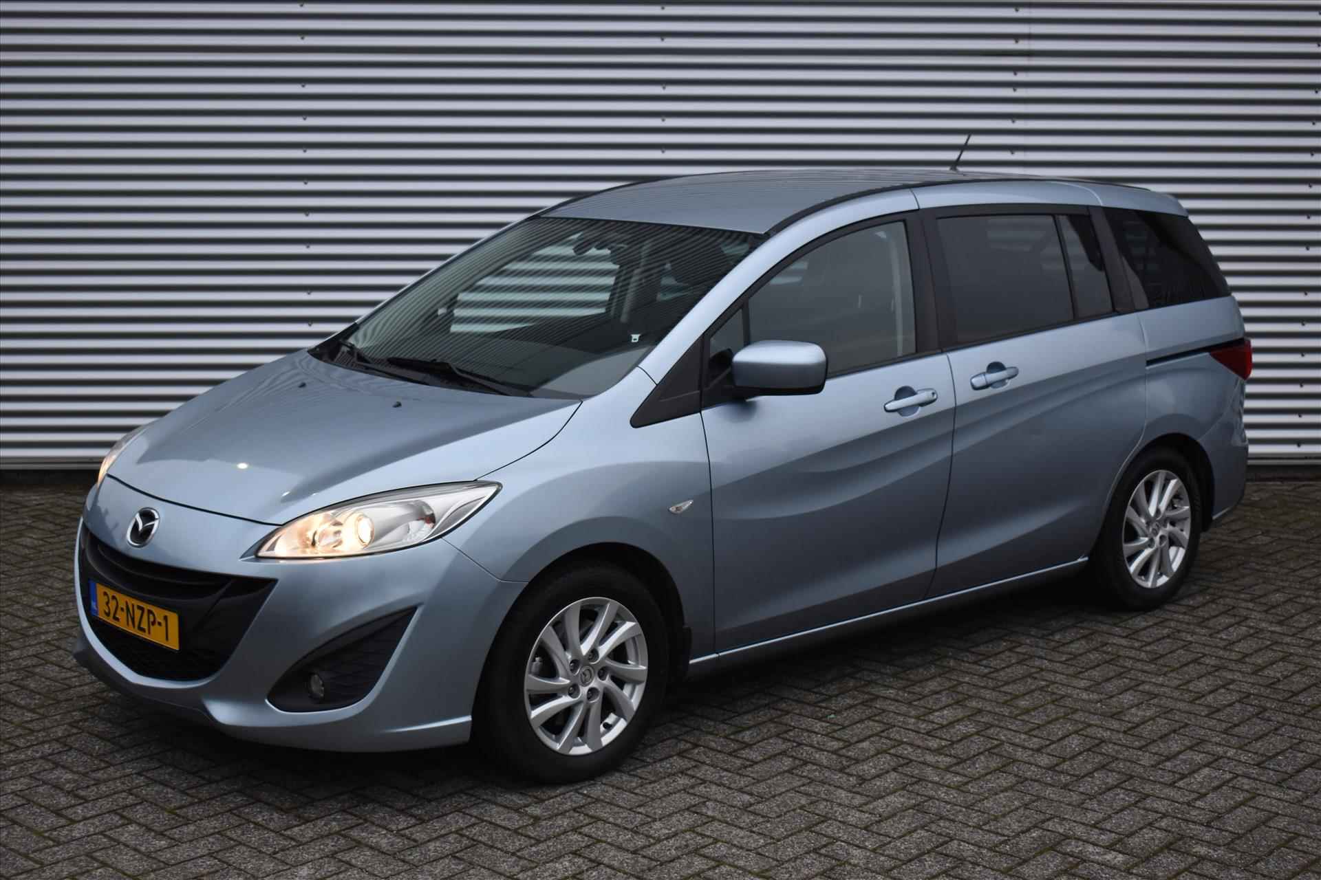 Mazda 5 2.0 150pk Business | Dealeronderhouden | 7 persoons | Trekhaak | Stoelverwarming | Airco | Schuifdeuren | *meeneemprijs* - 25/26