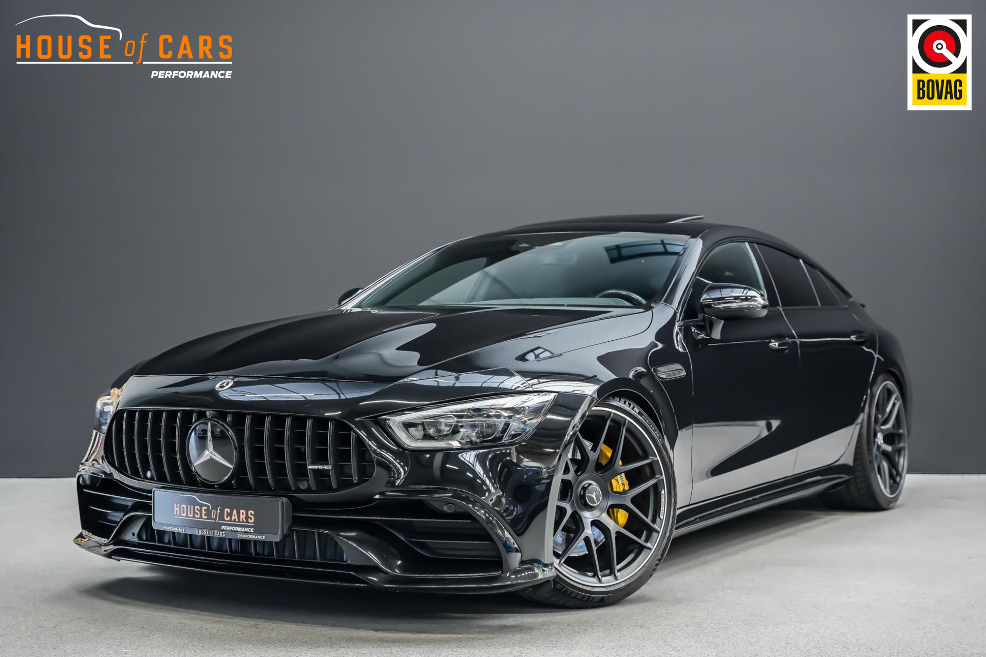 Mercedes-Benz AMG GT 4-Door Coupe AMG 43 450pk 4MATIC+ Premium Plus |Burmester|schuif/kanteldak|sport uitlaat|Apple Carpla7|ambiance verlichting|adaptive cruise control|BLIS|21"|