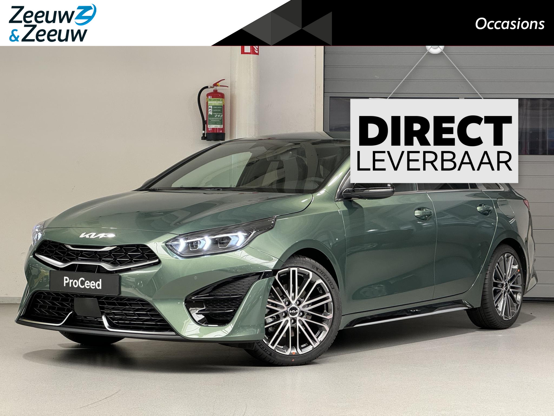 Kia ProCeed 1.5 DCT7 T-GDi GT-PlusLine | Direct leverbaar! | Voorraadauto | Automaat | Elektrisch verstelbare bestuurdersstoel incl. geheugenfunctie | JBL geluidsinstallatie | Stoel- en stuurverwarming | Elektrisch bedienbare achterklep | Sportstoelen