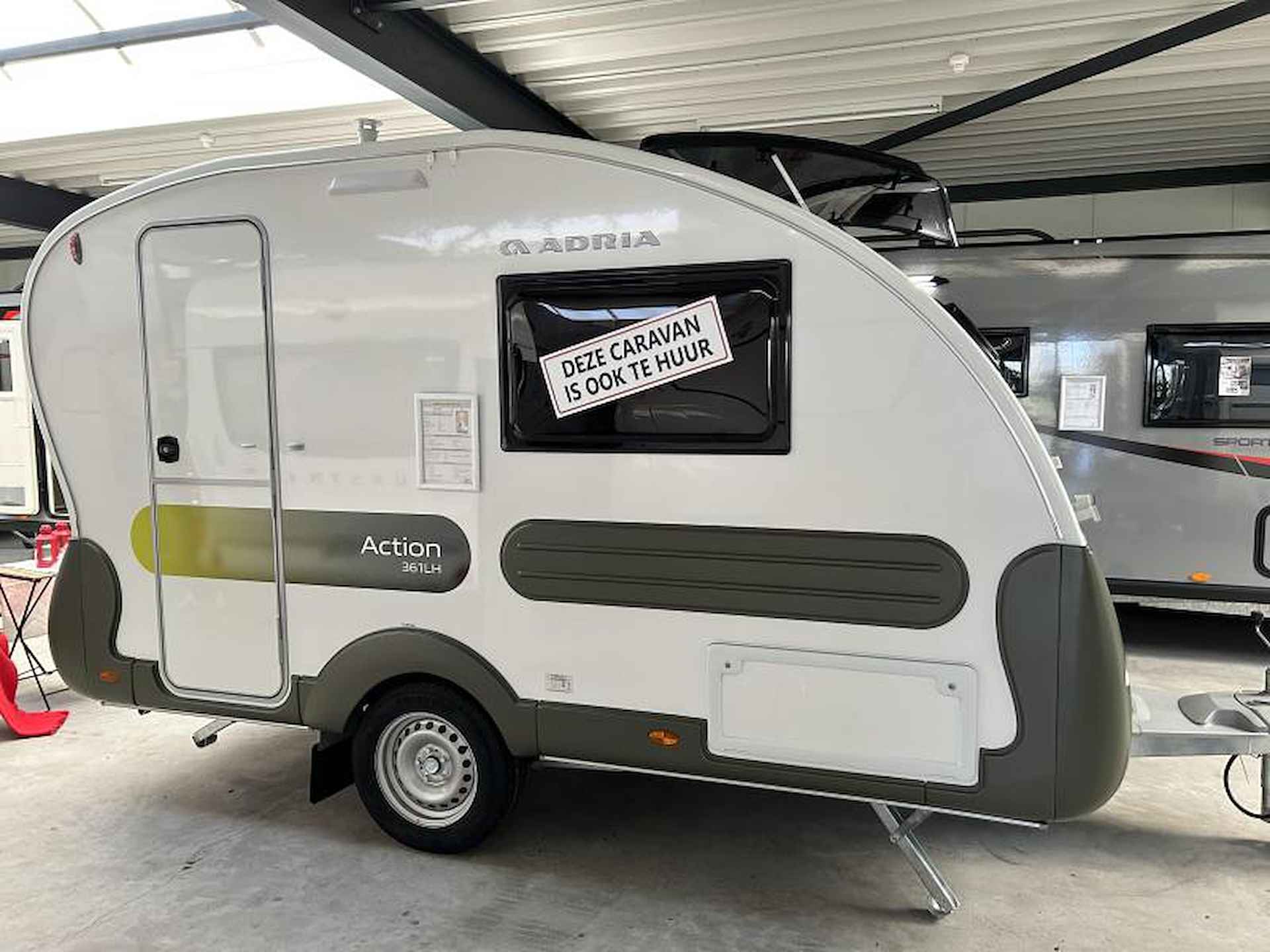 Adria Action 361 LH COMPACTE CARAVAN! - 4/24