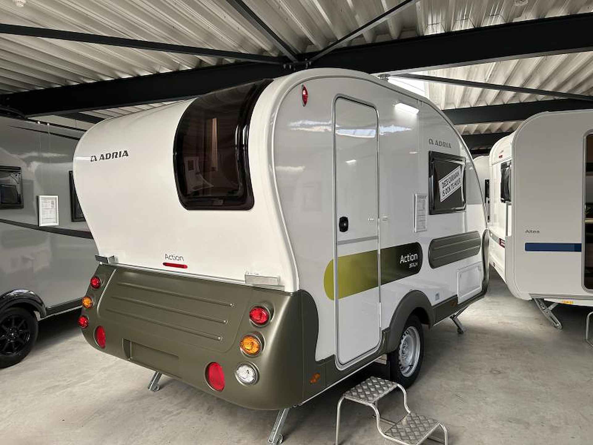 Adria Action 361 LH COMPACTE CARAVAN! - 5/24