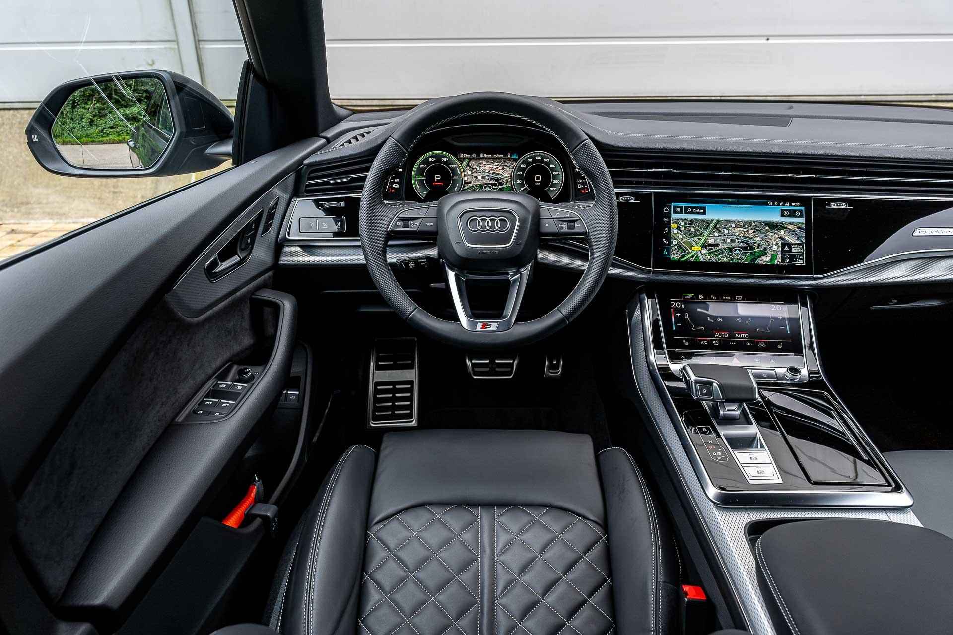 Audi Q8 60 TFSIe 490pk Quattro Pro Line S Competition | Panoramadak | Sportstoel Plus | 23" Velgen - 25/59