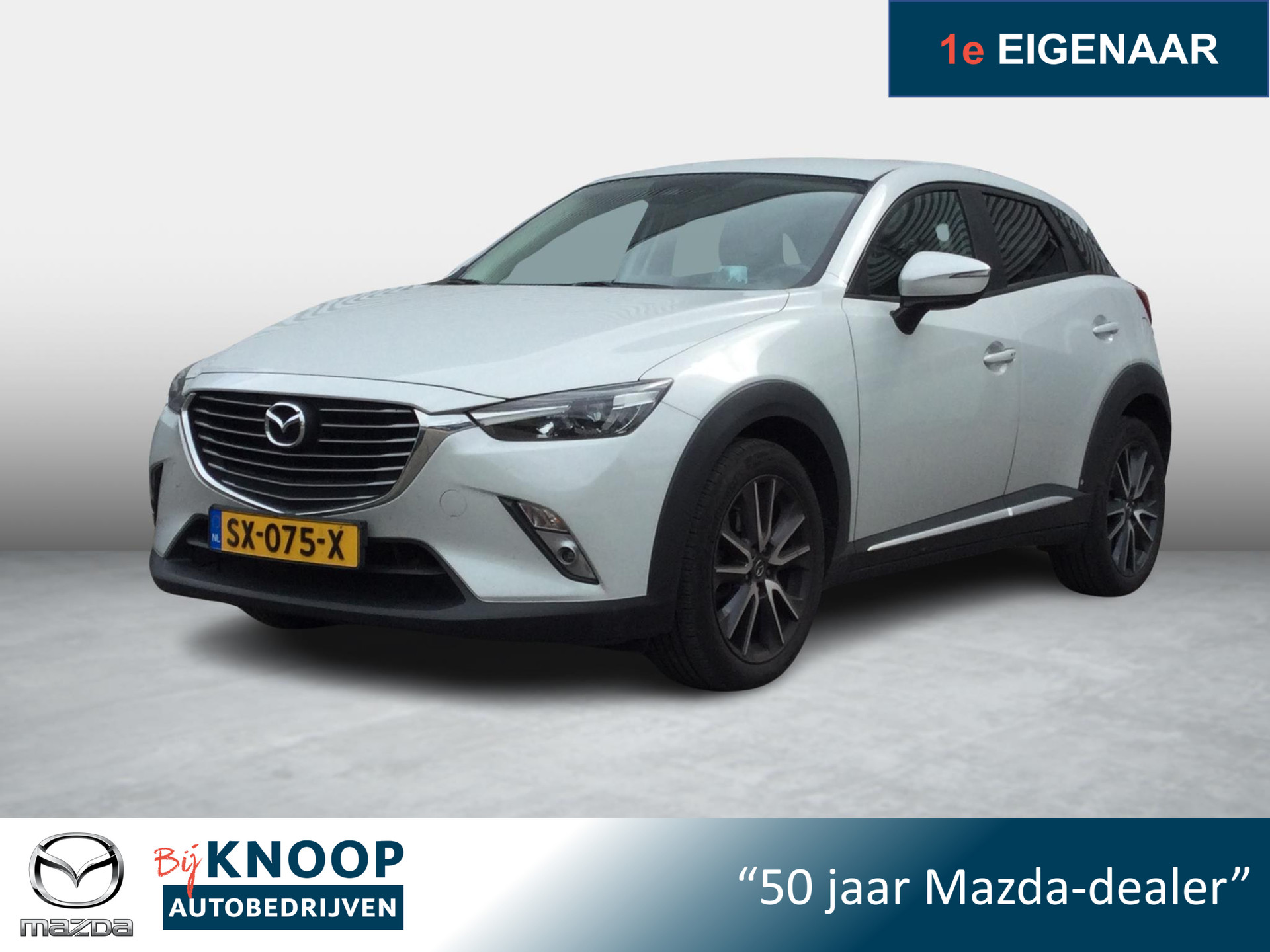 Mazda CX-3 2.0 SkyActiv-G 120 SkyLease GT | Trekhaak L Leder | Navi | bij viaBOVAG.nl