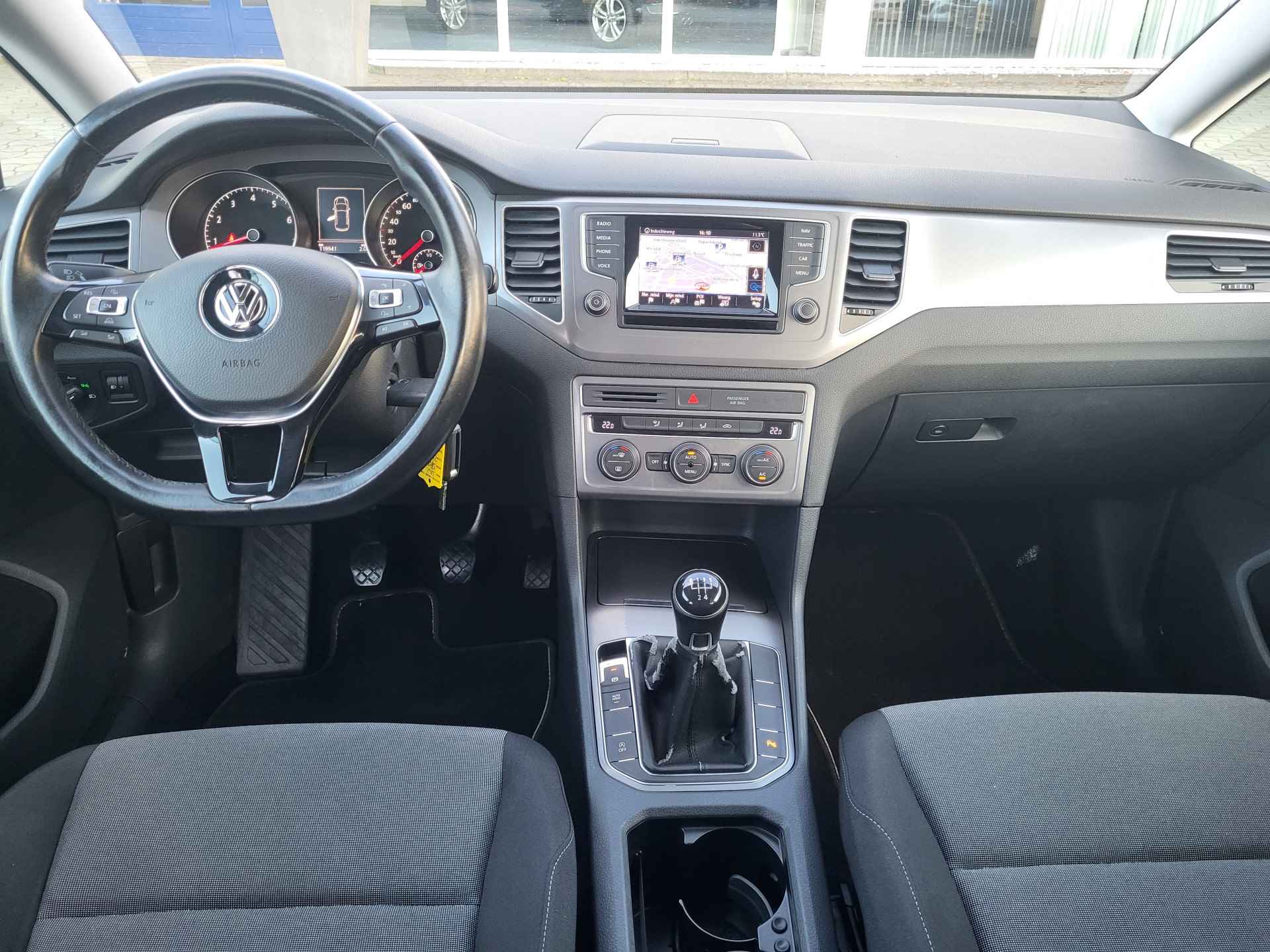 Volkswagen Golf Sportsvan 1.2 TSI Easyline, Clima, Navi, Cruise, Trekhaak, Rijklaar met beurt & garantie! - 9/27