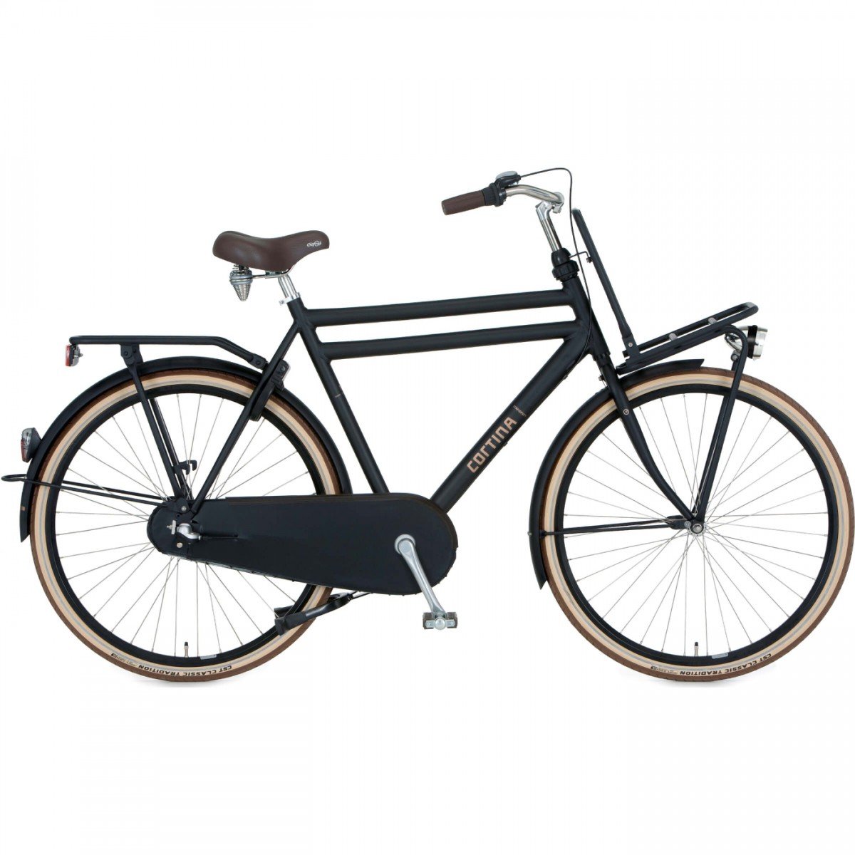 Cortina Transport Heren Jet Black Matt 61cm