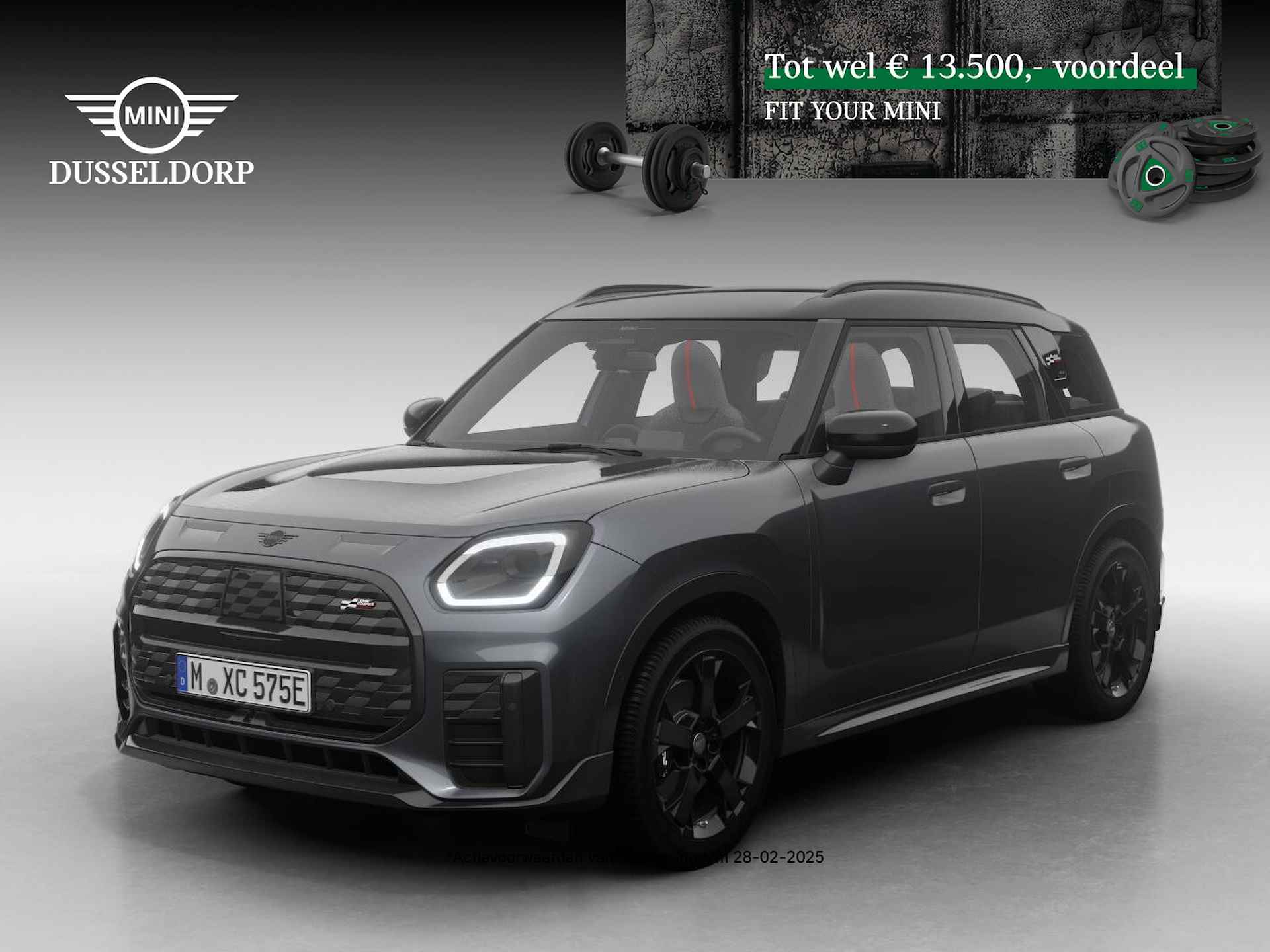 MINI Countryman E John Cooper Works Pakket S PRIVATE LEASE EUR 669,- (48 mnd/10.000 km)