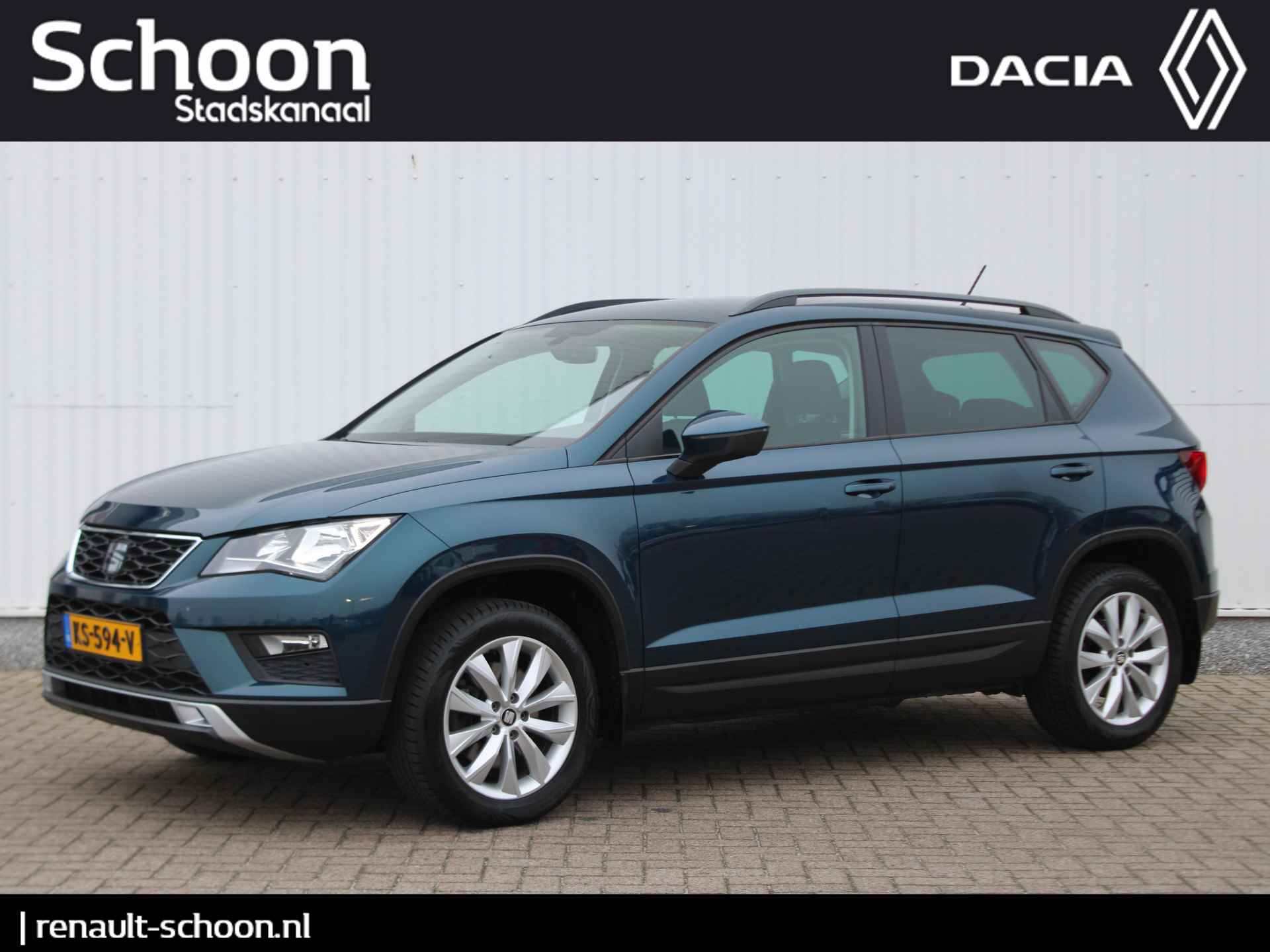 SEAT Ateca 1.4 EcoTSI Style | NAVIGATIE | CRUISE CONTROL | ELEK. TREKHAAK | CAMERA | CLIMATE CONTROL