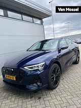 Audi e-tron Sportback 55 quattro S edition 95 kWh | Luchtvering | Optiek zwart | Achteruitrijcamera | Stoelverwarming | Navigatie | Adaptieve cruise control |