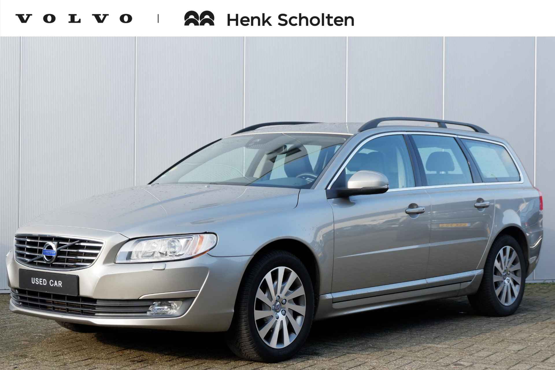 Volvo V70 D3 Automaat Classic Edition, Lederen bekleding, Bi-xenon met adaptieve verlichting, Verwarmbare voorruit, Verwarmbare voorstoelen, Noodreservewiel, Elektrisch bedienbare achterklep, Standkachel met timer, Volvo On Call