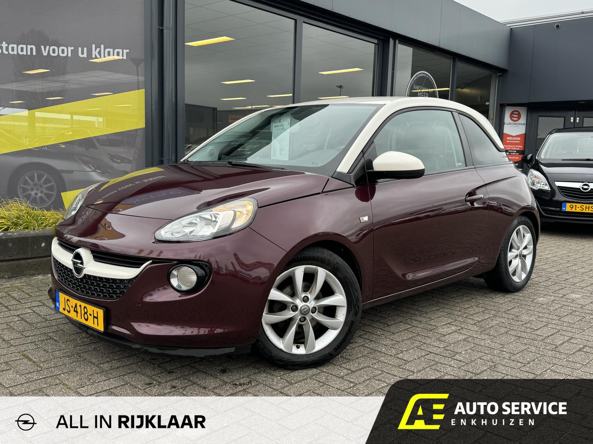 Opel ADAM 1.4 16v Unlimited Automaat RIJKLAAR incl. Service en garantie | CarPlay | DAB+ | LMV | 1e eigenaar! bij viaBOVAG.nl