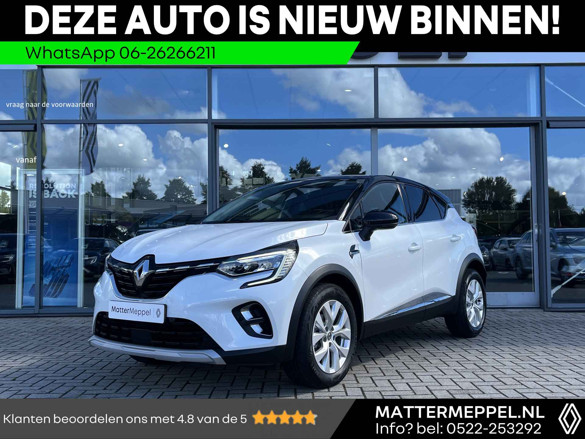 Renault Captur BOVAG 40-Puntencheck