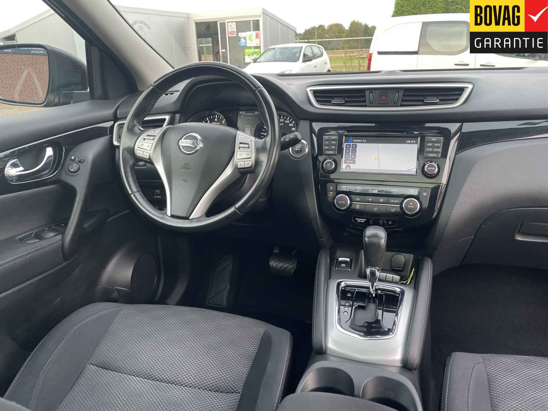 Nissan QASHQAI 1.2 Connect Edition Automaat ( Navigatie, Trekhaak, Panorama, 360 camera) RIJKLAARPRIJS! - 6/43