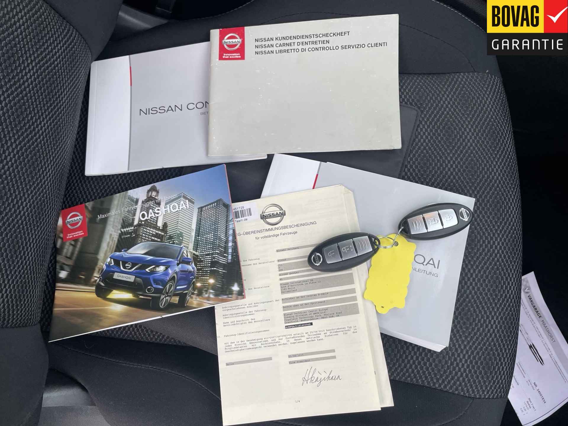 Nissan QASHQAI 1.2 Connect Edition Automaat ( Navigatie, Trekhaak, Panorama, 360 camera) RIJKLAARPRIJS! - 9/43