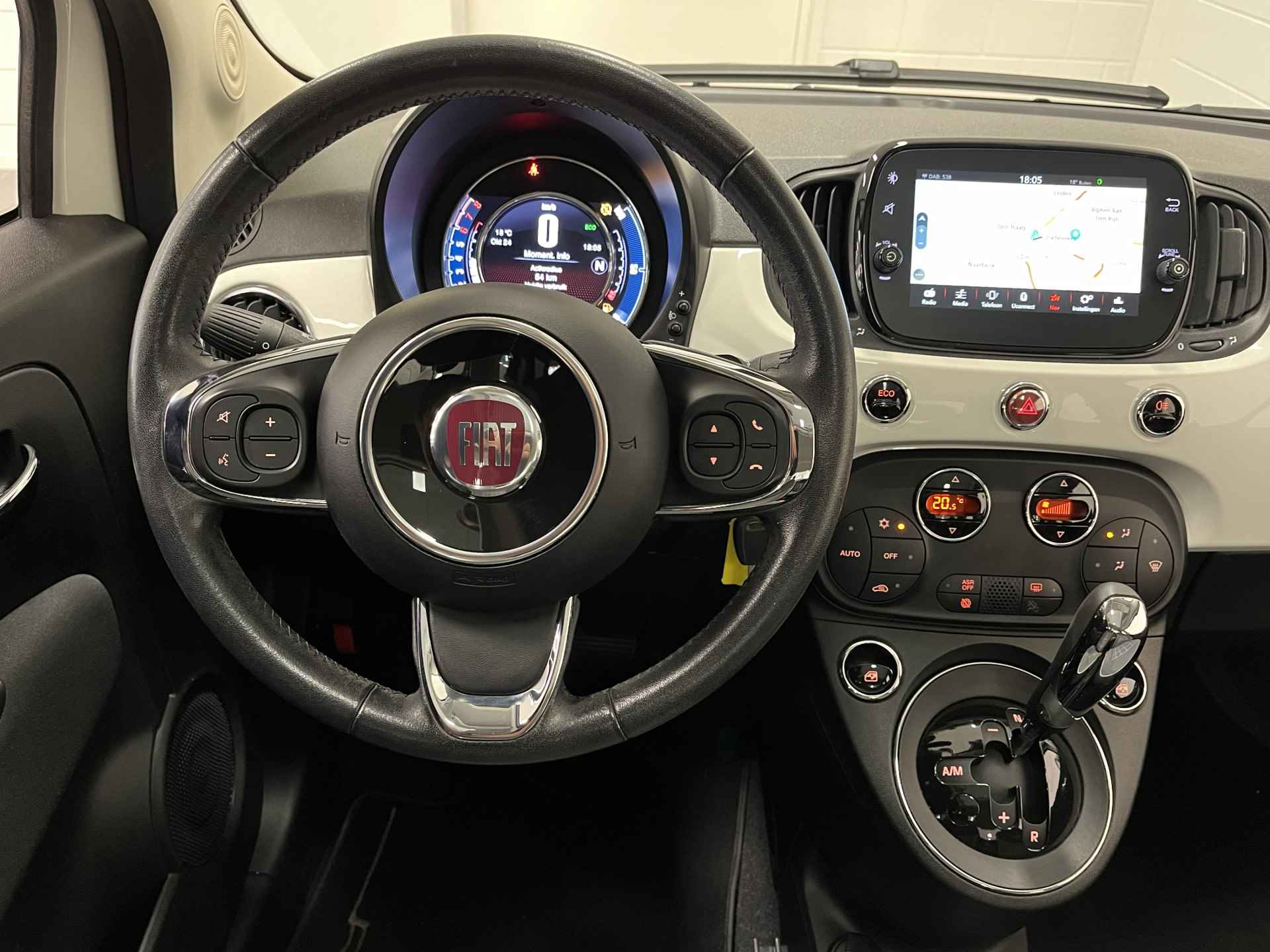 Fiat 500 0.9 TwinAir Turbo Lounge AUTOMAAT! | PANORAMADAK | NAVIGATIE | CLIMATE CONTROL - 6/43