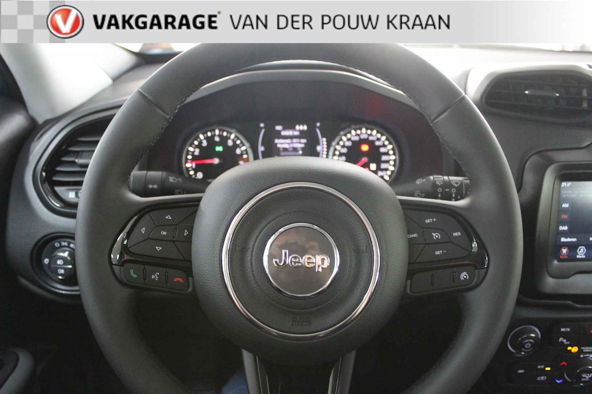 Jeep Renegade 1.0T Night Eagle Climate / Cruise Control / 18" LM velgen - 14/44