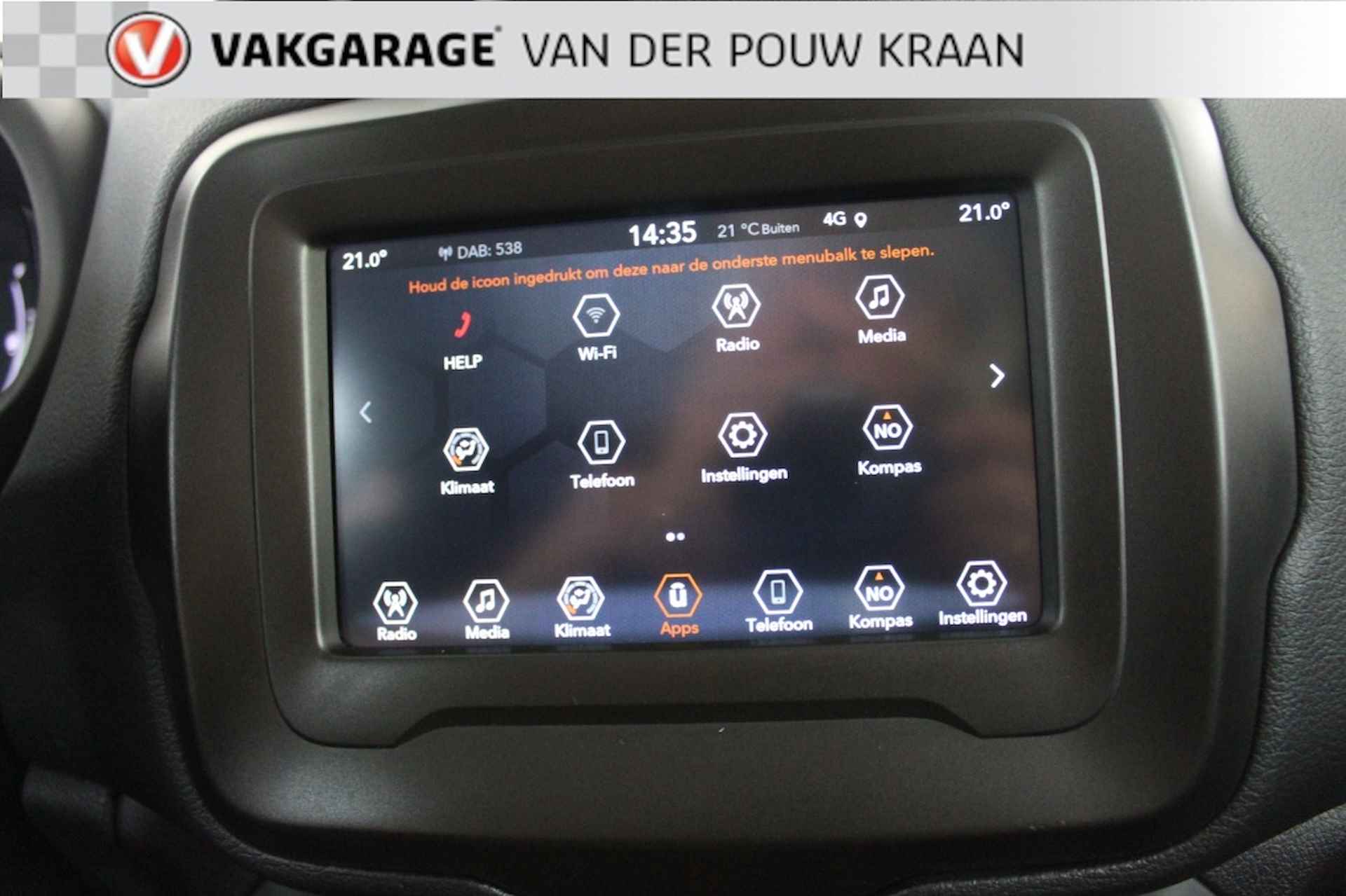 Jeep Renegade 1.0T Night Eagle Climate / Cruise Control / 18" LM velgen - 19/44