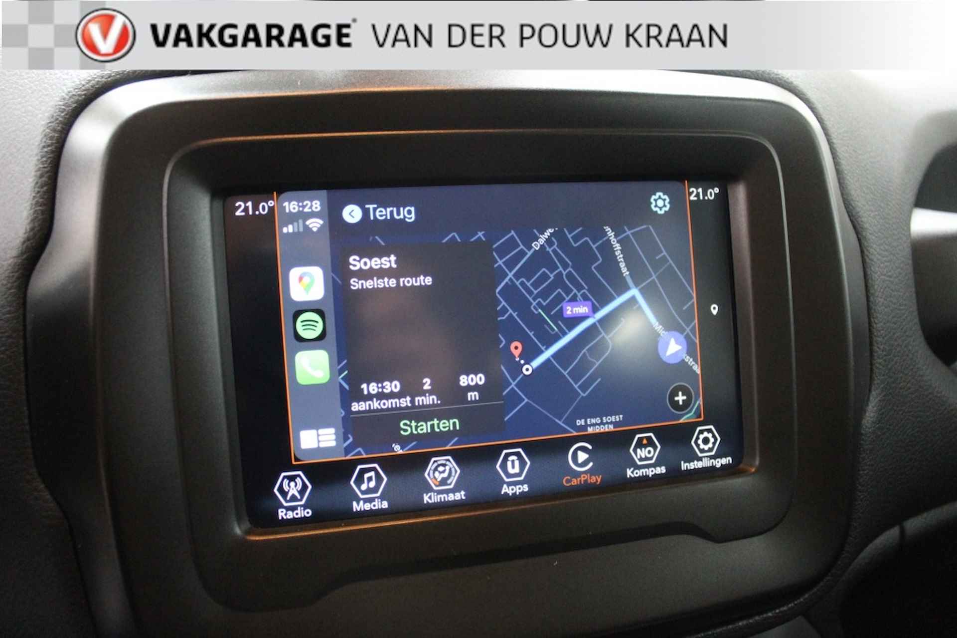 Jeep Renegade 1.0T Night Eagle Climate / Cruise Control / 18" LM velgen - 20/44