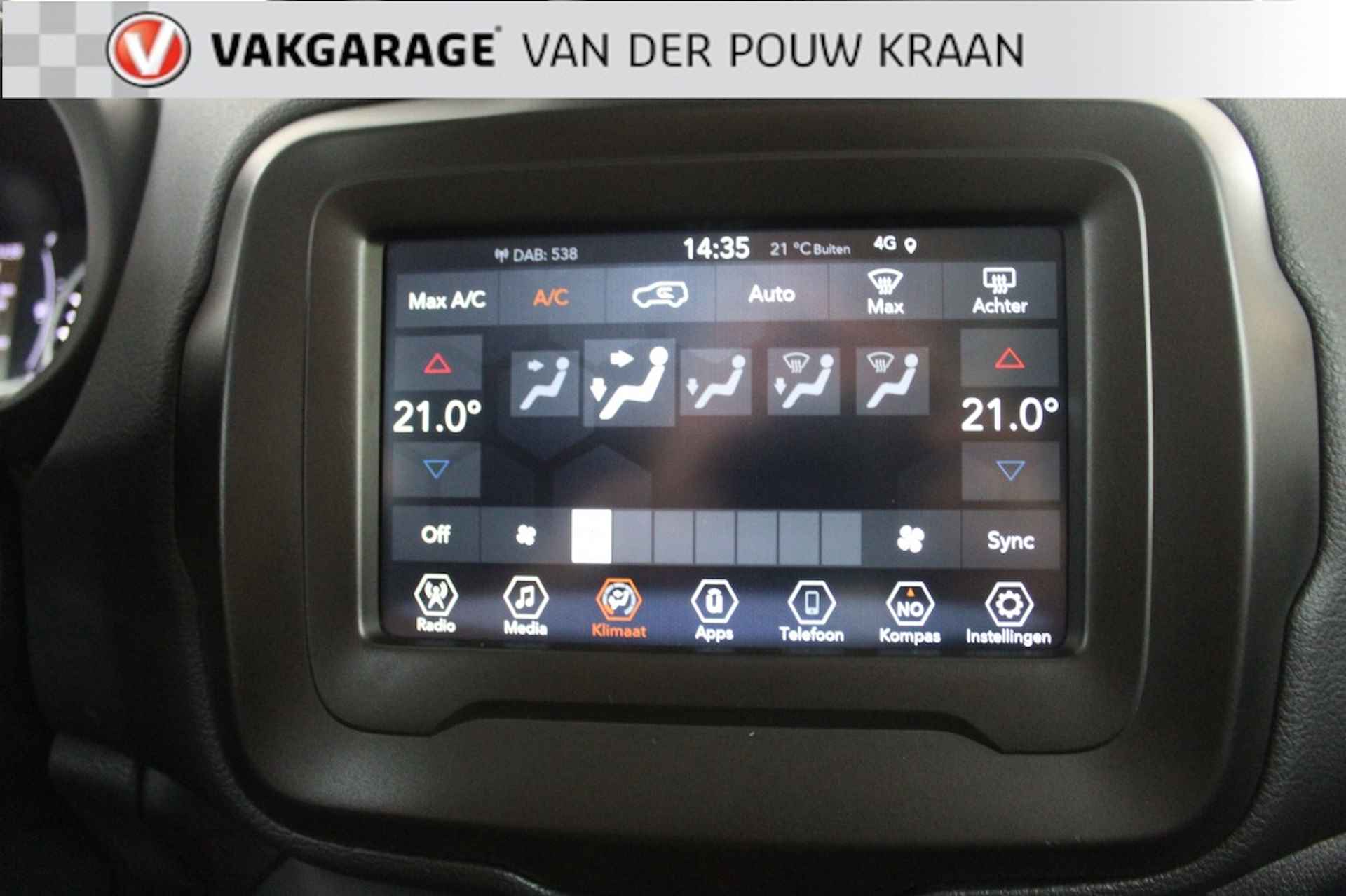 Jeep Renegade 1.0T Night Eagle Climate / Cruise Control / 18" LM velgen - 24/44