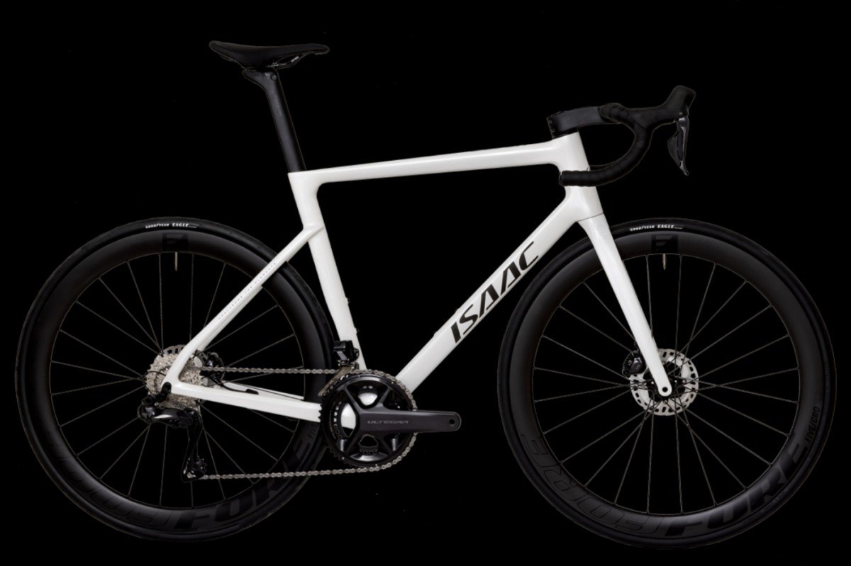 Isaac Boson Ultegra DI2 R8150 Heren Mineral White L 2024