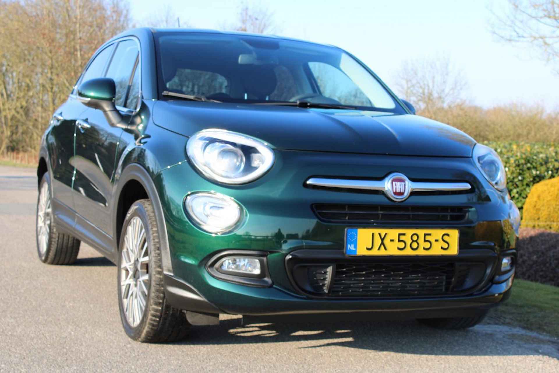 FIAT 500x 1.4T 140pk Multi-air Lounge  leer/ECC/cruise/navi/43.179km! - 18/38