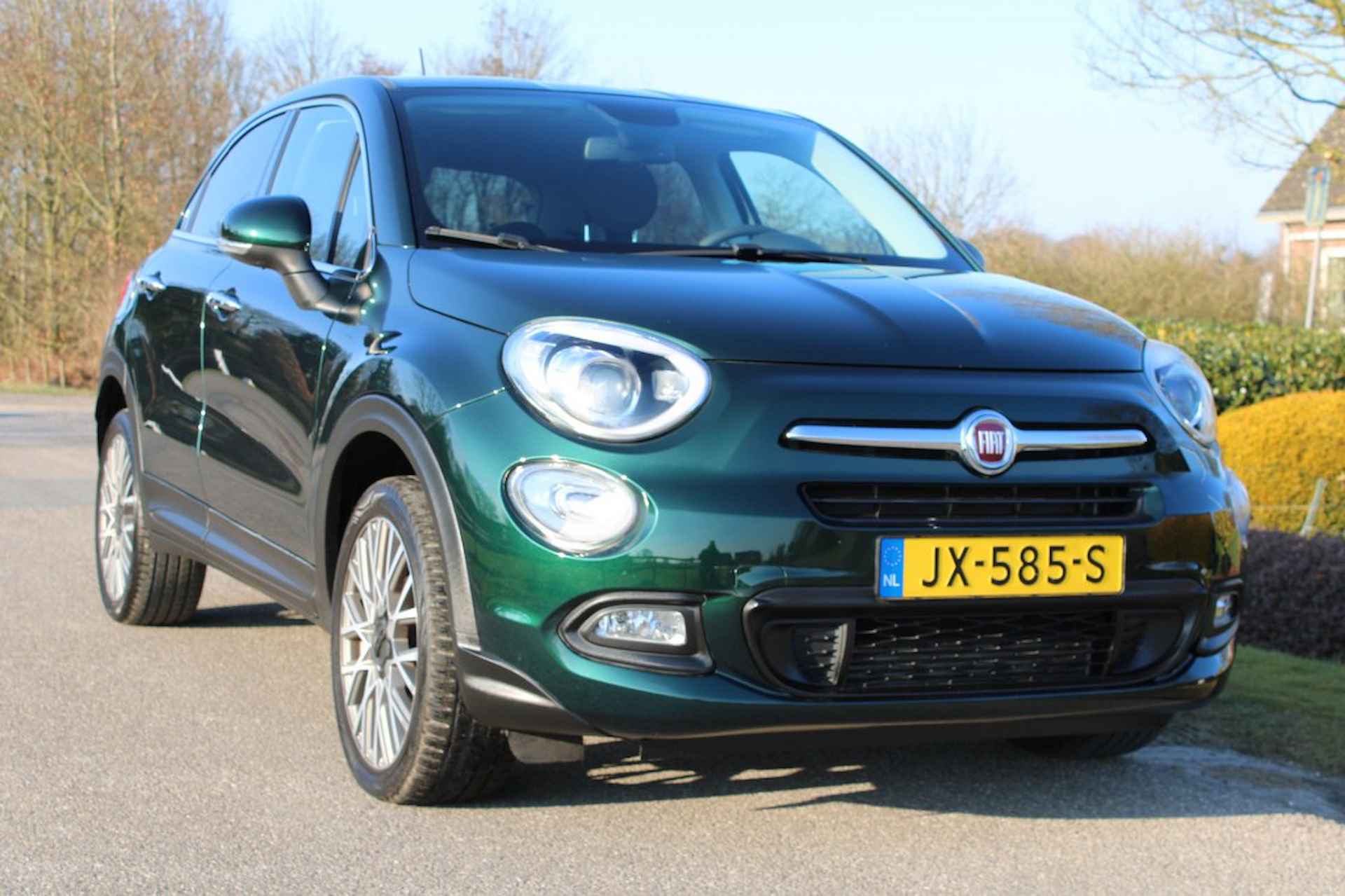 FIAT 500x 1.4T 140pk Multi-air Lounge  leer/ECC/cruise/navi/43.179km! - 23/38