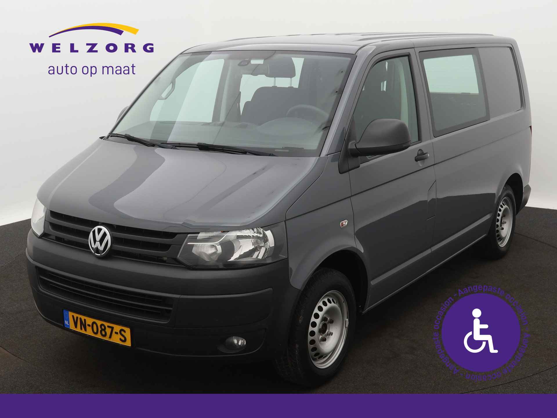 Volkswagen Transporter 2.0 TDI L1H1 Direct leverbaar! Rolstoebus / Zelfrijder / Joysteer / Rolstoellift / Rolstoelvergrendeling