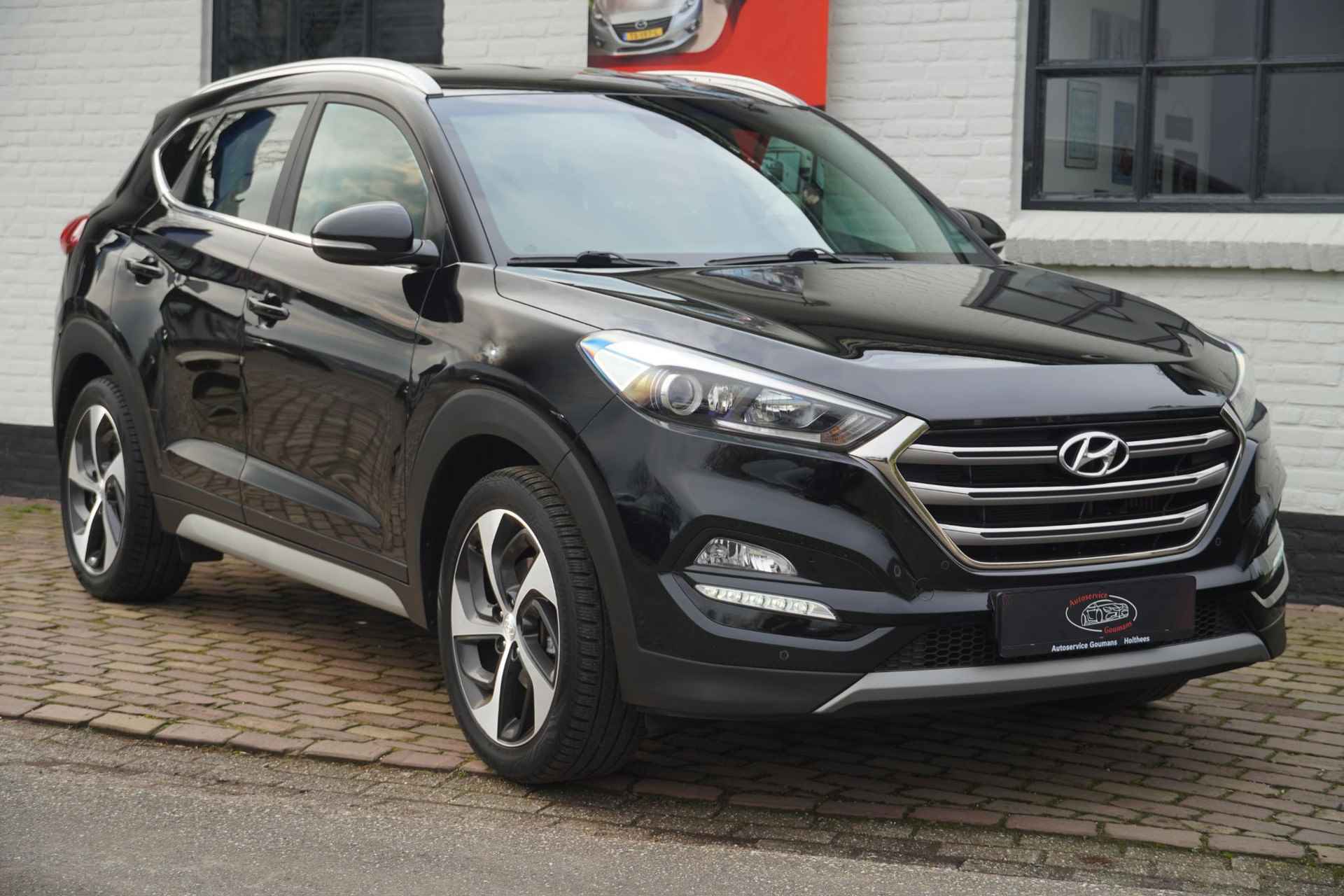 Hyundai Tucson 1.6 T-GDi Premium 4WD Trekhaak Leer - 3/29