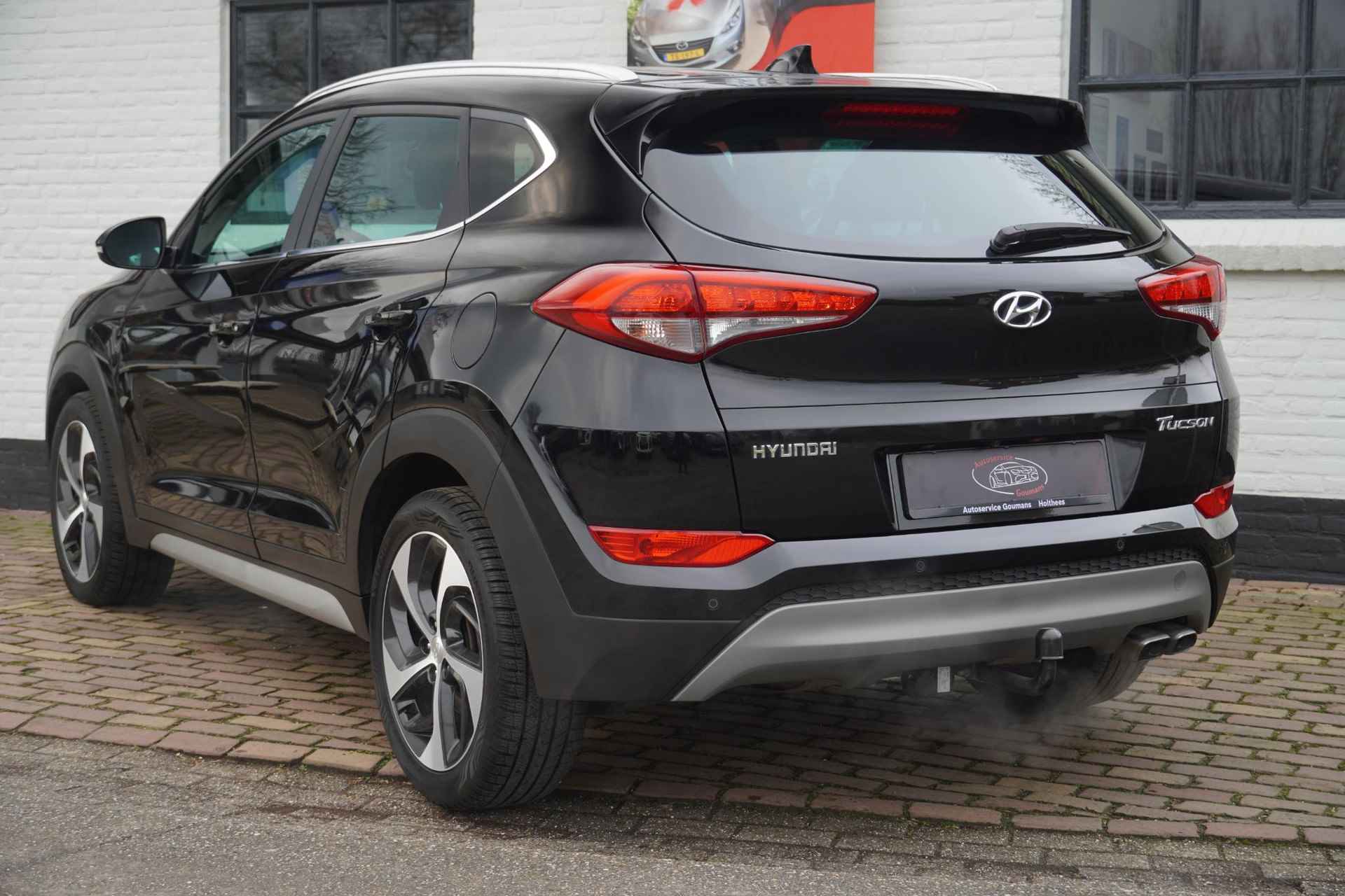 Hyundai Tucson 1.6 T-GDi Premium 4WD Trekhaak Leer - 4/29